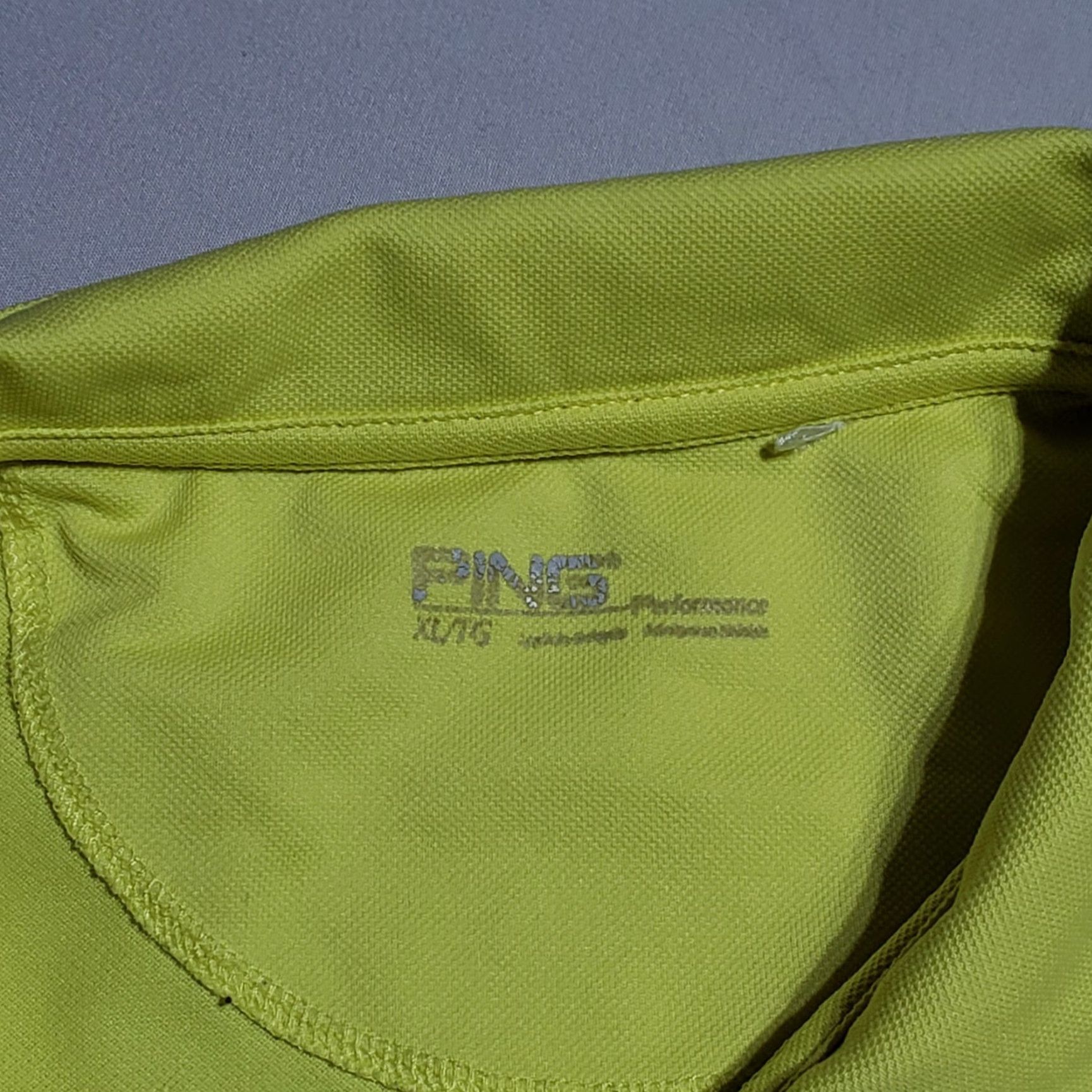 Vintage Ping Olde Mill Golf Shirt Green Short Sleeve Polo Shirt Adult Women's XL Size XL / US 12-14 / IT 48-50 - 3 Thumbnail