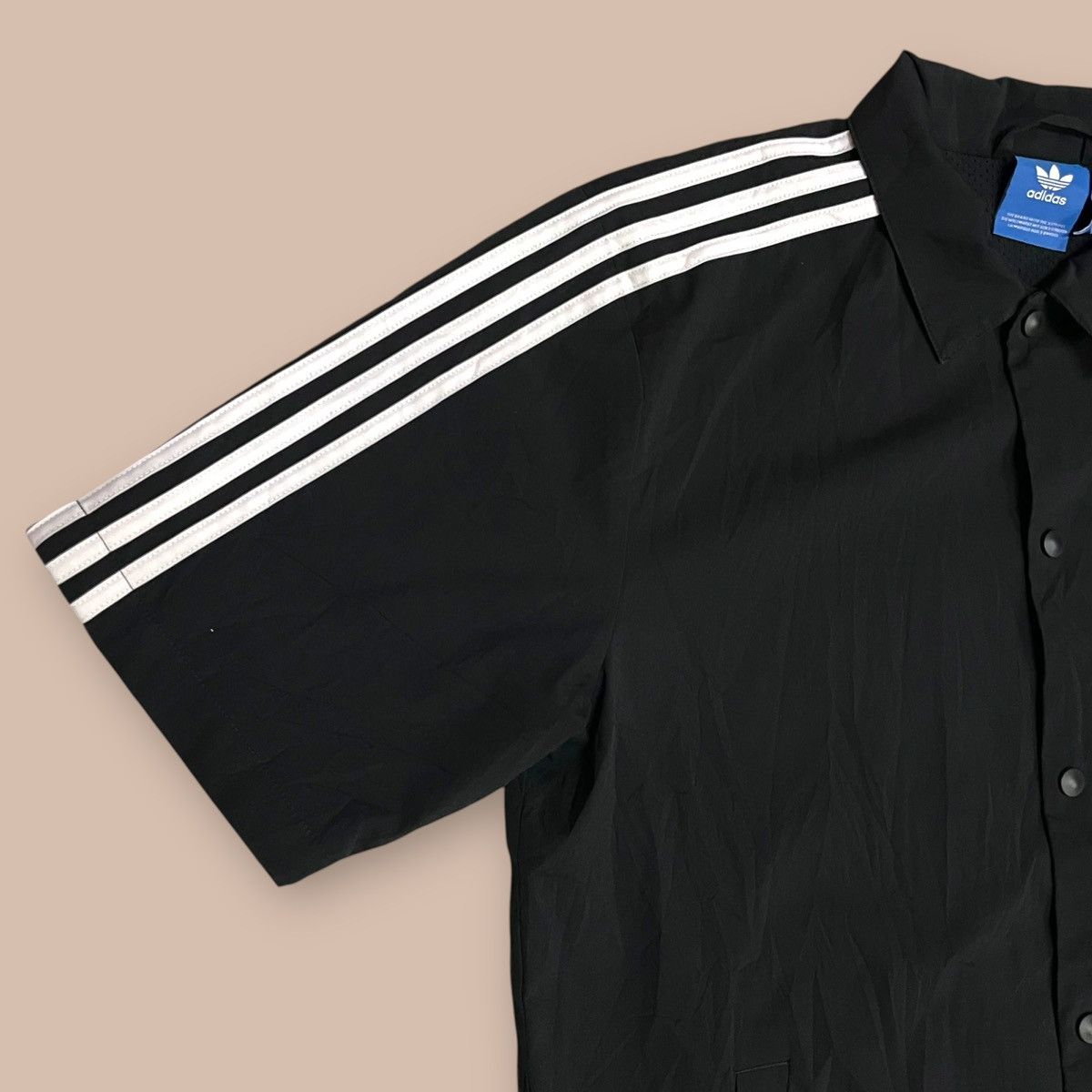 Adidas Adidas Originals short sleeve Coach Jacket Size US L / EU 52-54 / 3 - 7 Thumbnail
