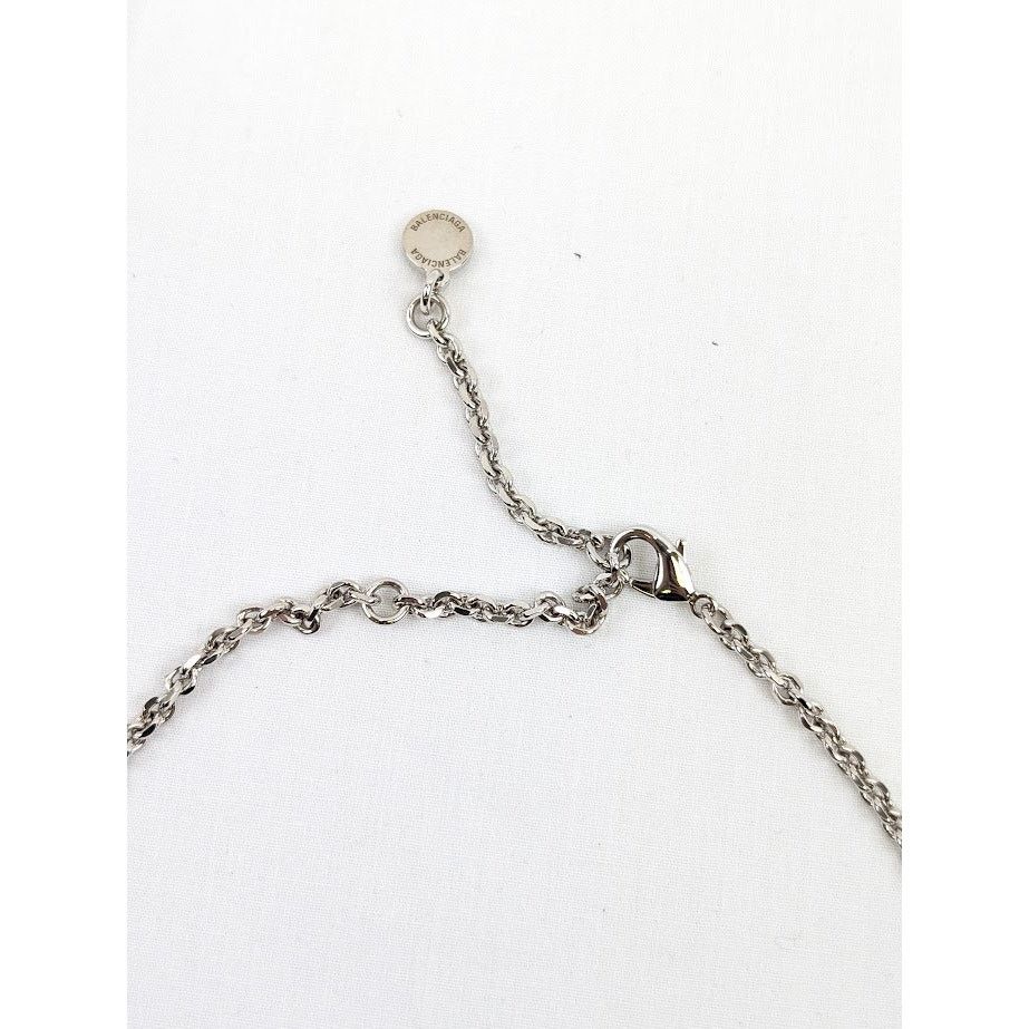Balenciaga o1rshd1 Size: OS / Shanghai Necklace in Silver Size ONE SIZE - 16 Thumbnail