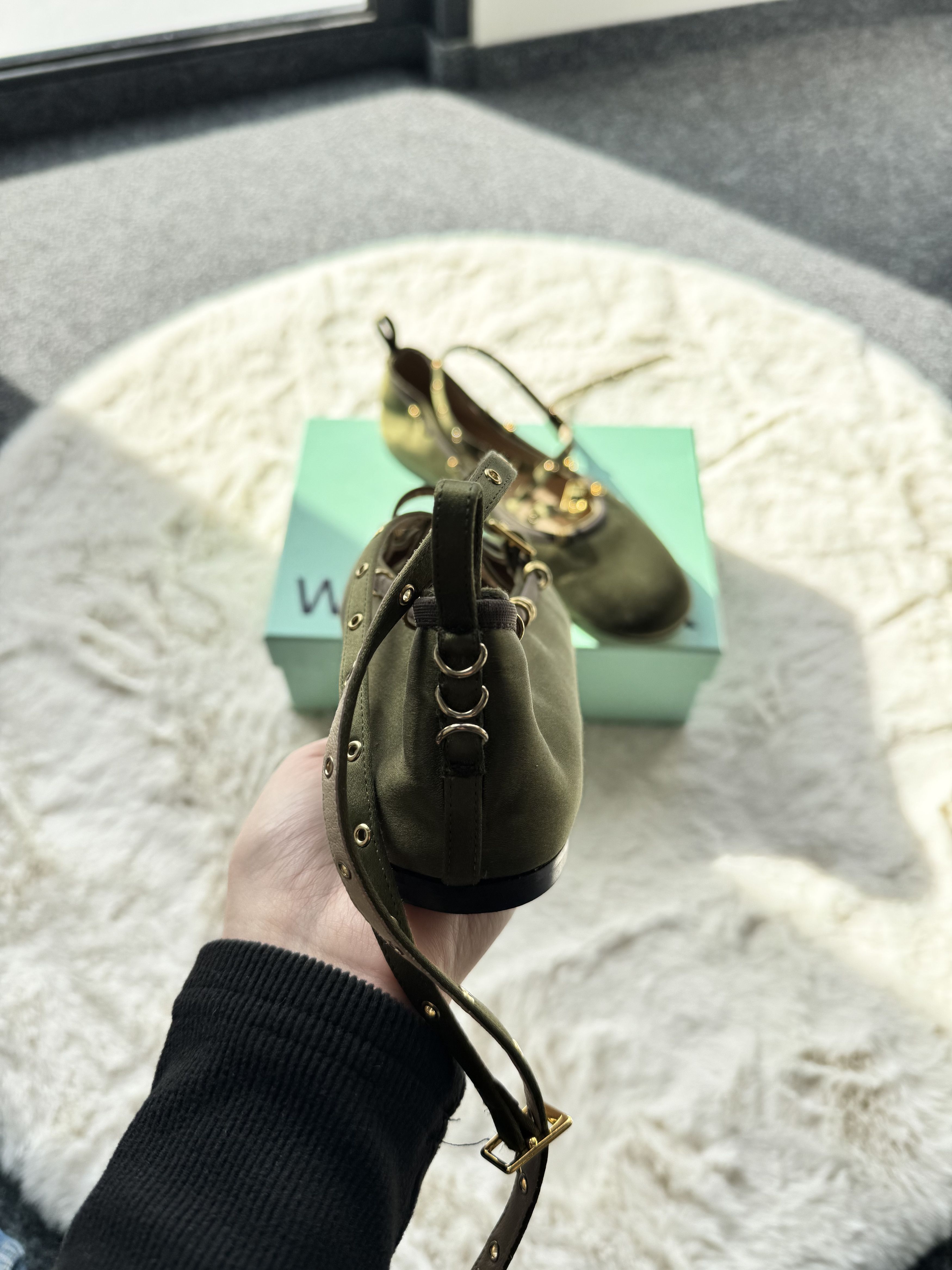 Wandler Wandler green khaki ballet flats with ankle fastening 40 Size US 10 / IT 40 - 8 Thumbnail