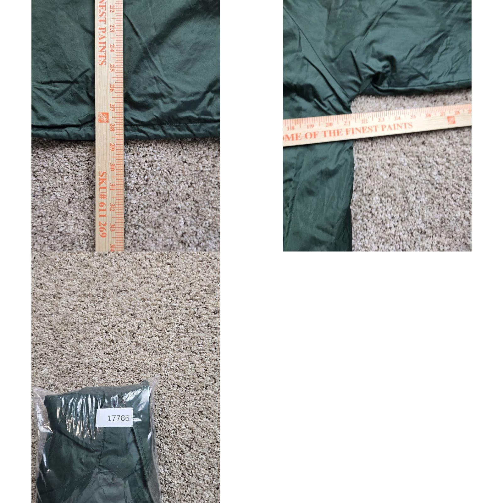 Ford VINTAGE WearGuard Windbreaker Jacket Mens S Green Snap Front Lined Nylon Mid-Length Casual Workwear Cars USA 90s? No Size US S / EU 44-46 / 1 - 8 Thumbnail