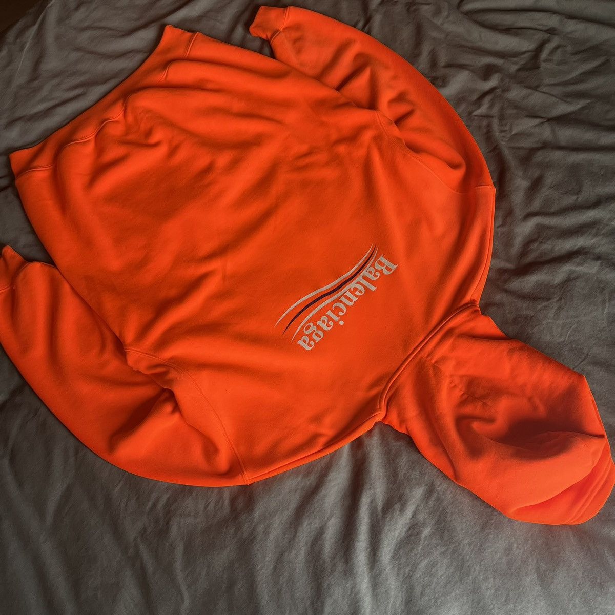 Balenciaga Balenciaga Hoodie Orange Size US S / EU 44-46 / 1 - 5 Thumbnail
