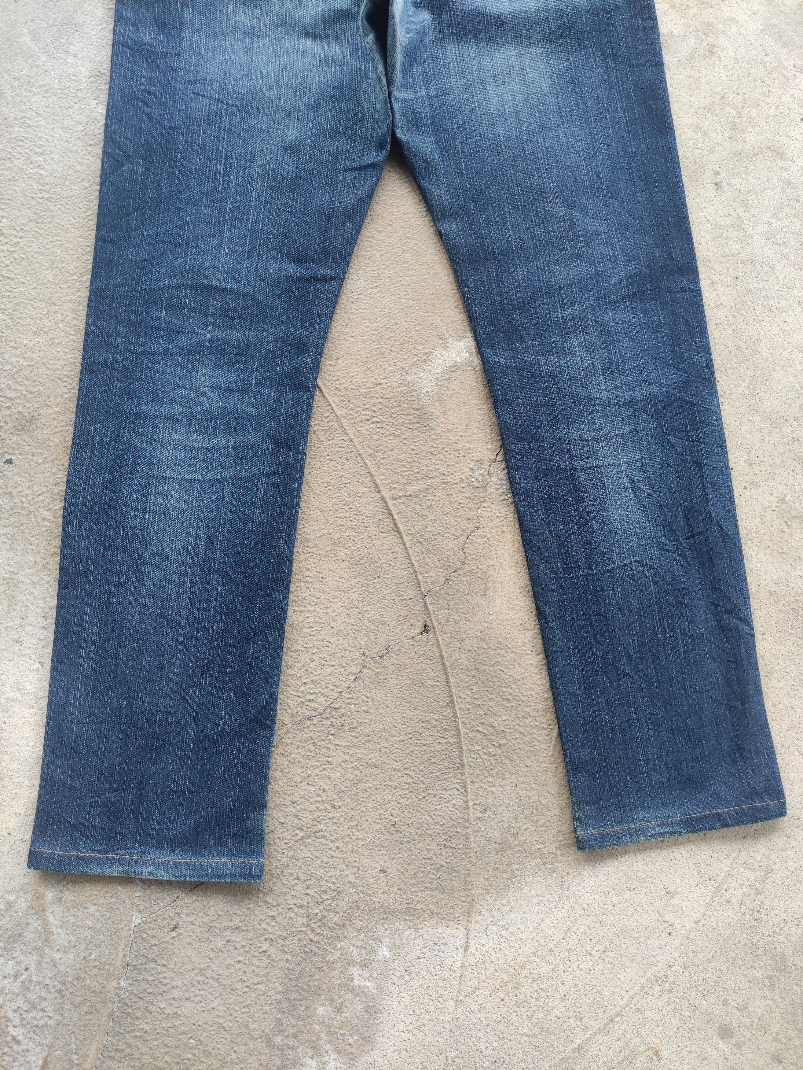 Japanese Brand Vintage Japanese Jean Distressed Faded Denim Size US 36 / EU 52 - 10 Thumbnail