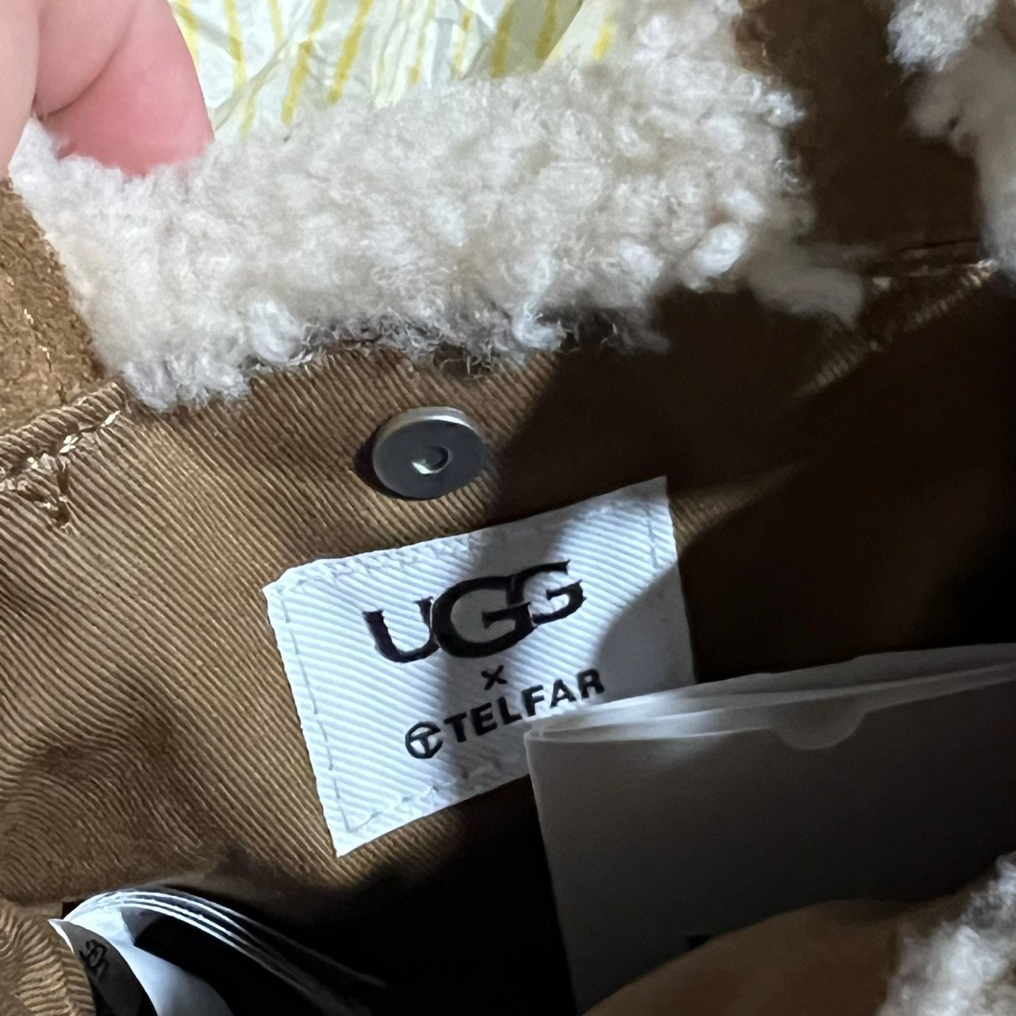 Telfar × Ugg Telfar x UGG Small Shopping Bag Chestnut Size ONE SIZE - 3 Thumbnail