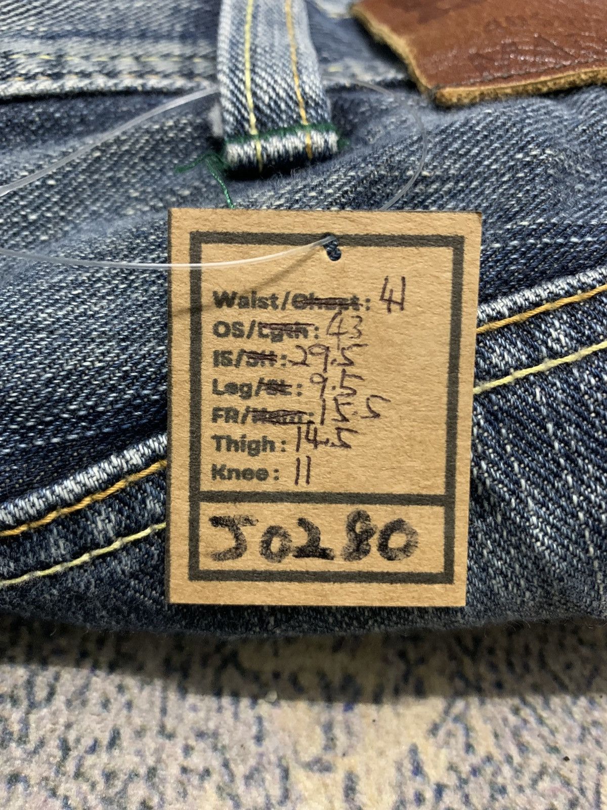 Edwin Edwin 405 Wide Made In Japan Jeans 41x29.5 Size US 41 - 15 Thumbnail