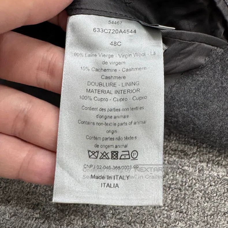 Dior Dior Gray woollen suit jacket Size 48R - 3 Thumbnail