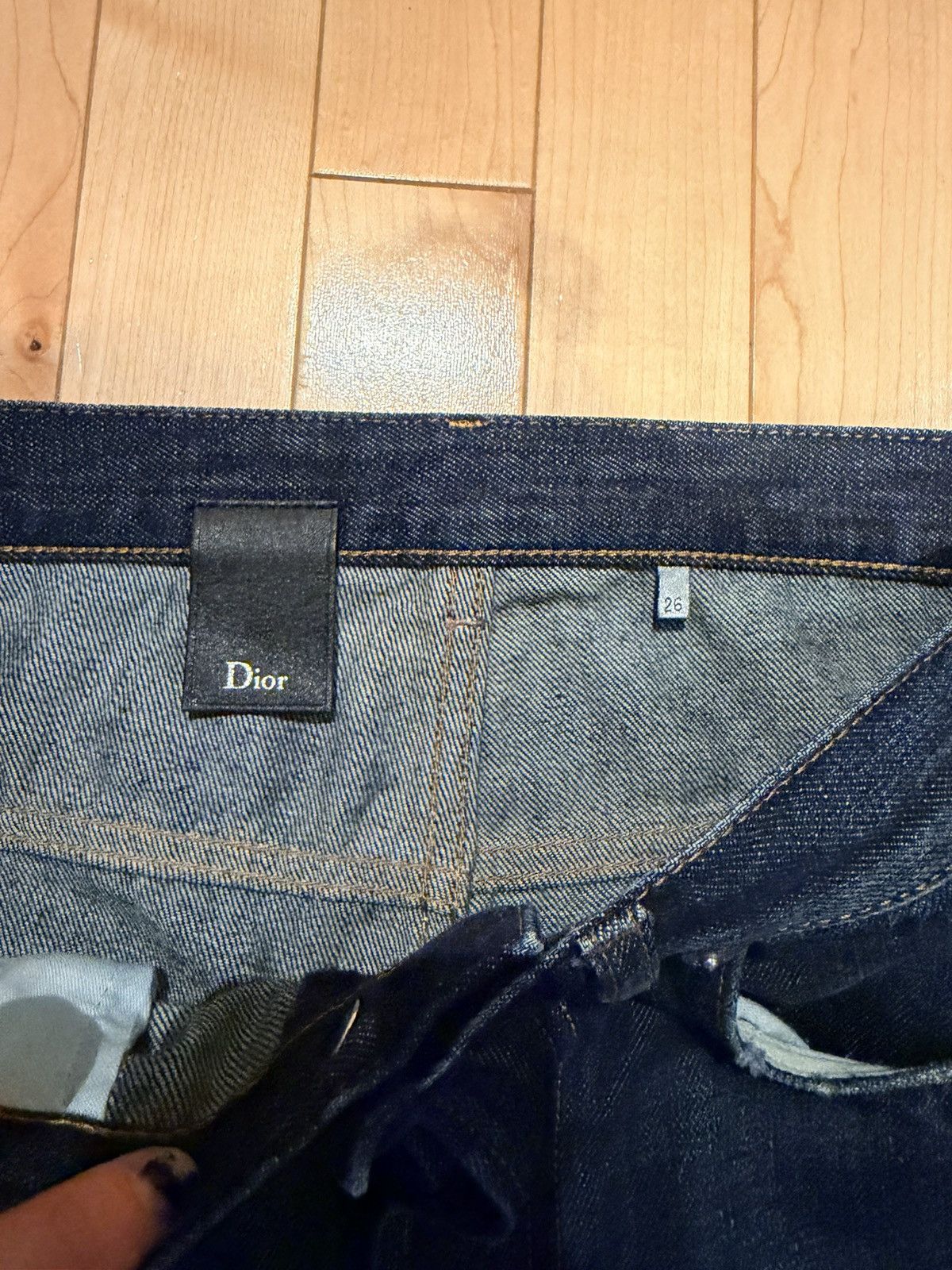 Dior Dior Homme SS10 KVA Paint Splatter Denim Size 26 Size US 26 / EU 42 - 5 Thumbnail