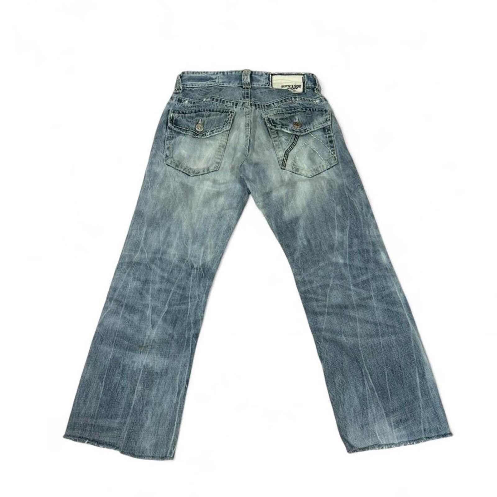 True Religion Buckaroo capri style denim jeans Size 28" / US 6 / IT 42 - 1 Thumbnail