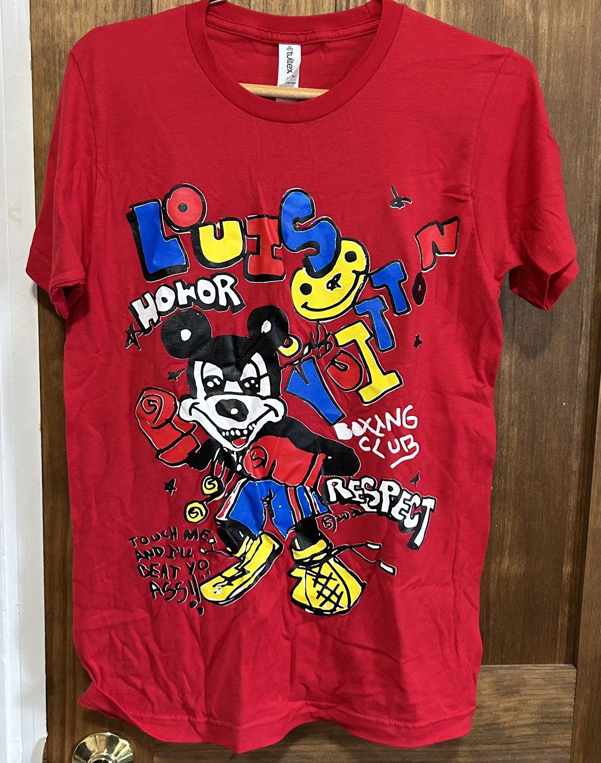 Other 5amrosa Mickey LV boxing men’s small tshirt Size US S / EU 44-46 / 1 - 1 Thumbnail