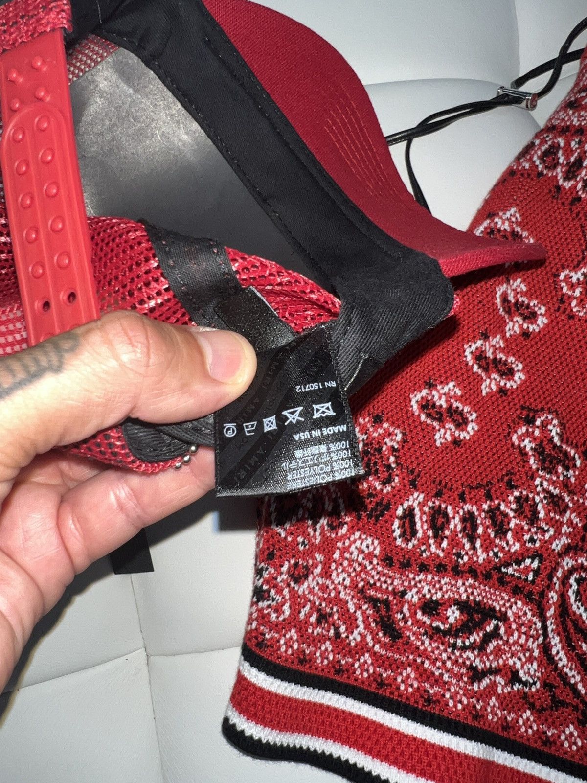 Amiri Amiri bandana logo shorts SMALL Size US 31 - 13 Thumbnail