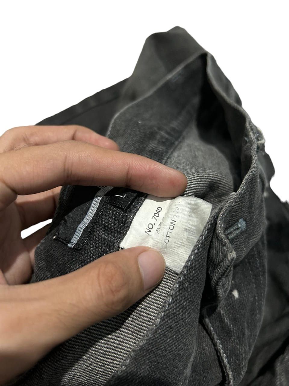 Vintage ☠️in The Attic POEM Denim Junya Watanabe CDG ☠️ Size US 32 / EU 48 - 12 Thumbnail