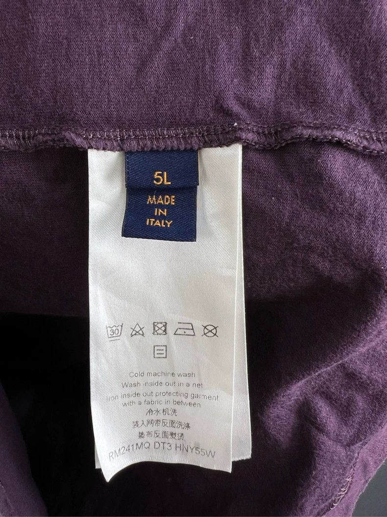 Louis Vuitton Louis Vuitton size 5l Neckline embossed LOGO short sleeve Size US M / EU 48-50 / 2 - 6 Thumbnail