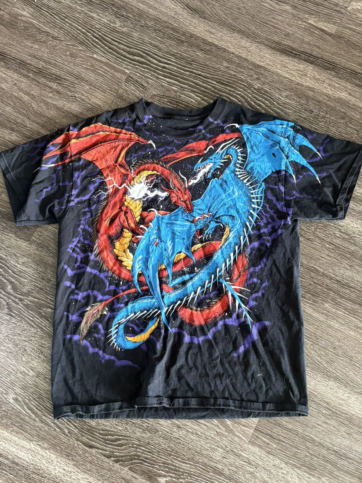 Liquid Blue Liquid blue dragon aop Size US L / EU 52-54 / 3 - 1 Thumbnail
