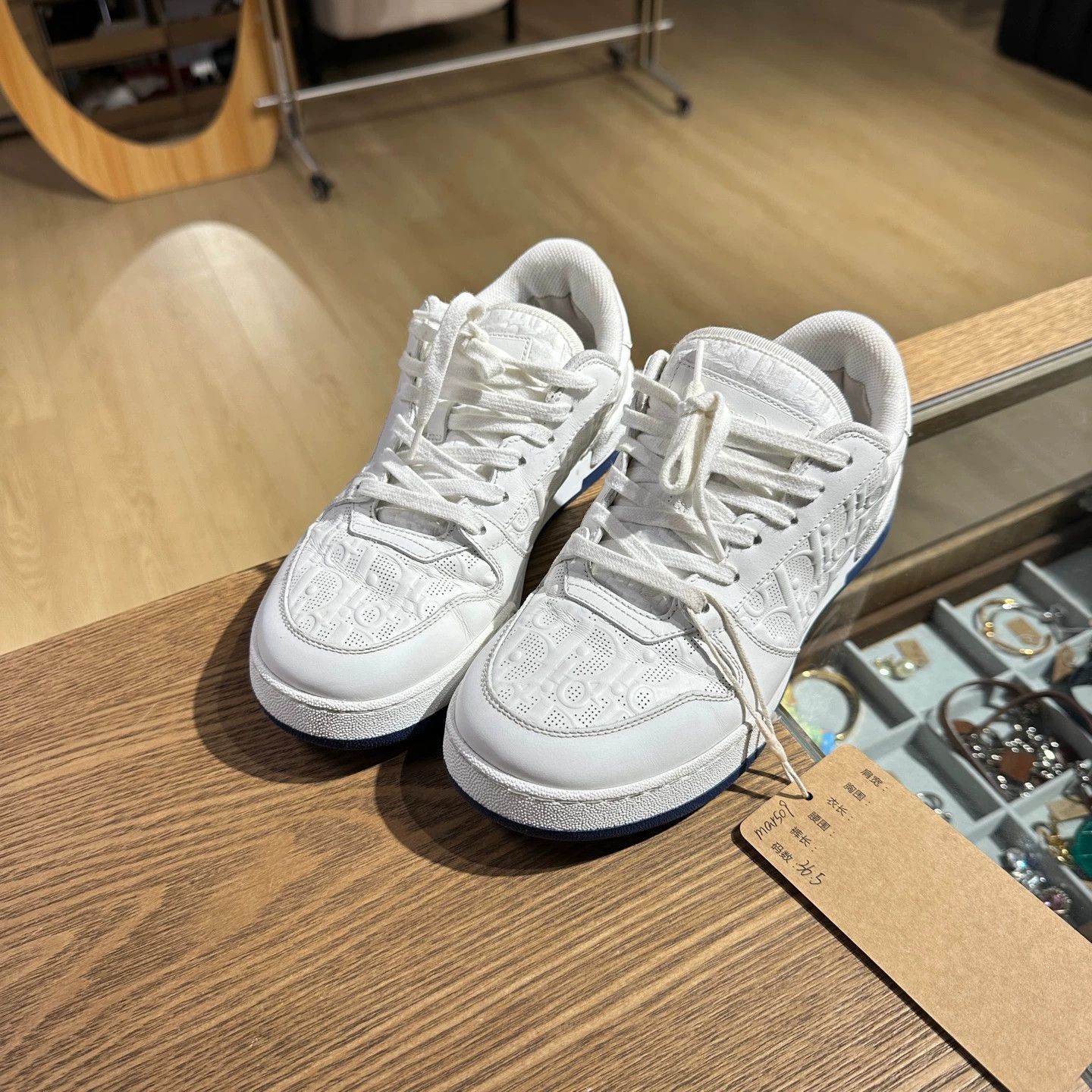 Christian Dior Monsieur Dior mar509 One AOP Oblique CD Star Sneakers 36.5 Size US 6 / IT 36 - 1 Thumbnail