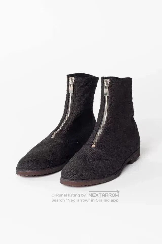 Guidi GUIDI 210 Women's Linen Boot. Size US 4 / IT 34 - 1 Thumbnail