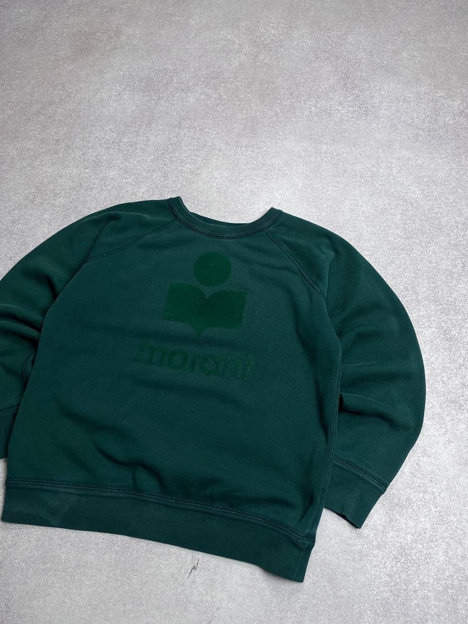Isabel Marant Vintage Isabel Marant Big Logo Boxy Sweatshirt L Size US L / EU 52-54 / 3 - 2 Thumbnail