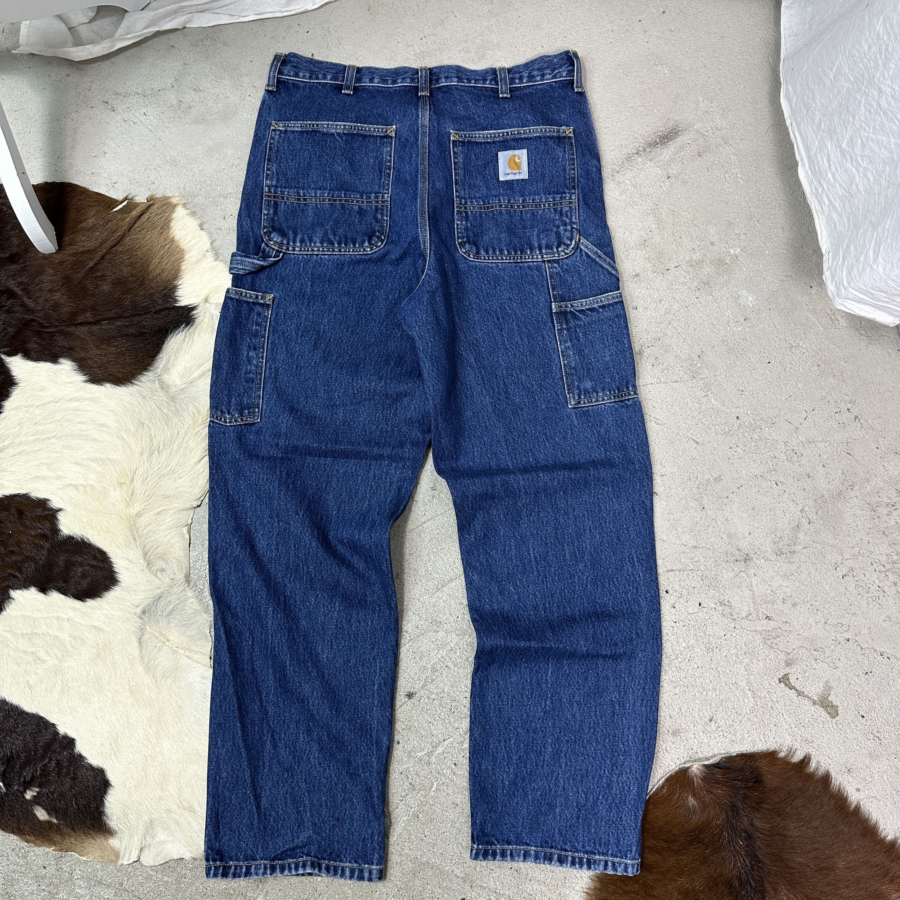 Carhartt Vintage Denim Streetwear Skater Carhartt Jeans Y2K Size US 32 / EU 48 - 1 Thumbnail