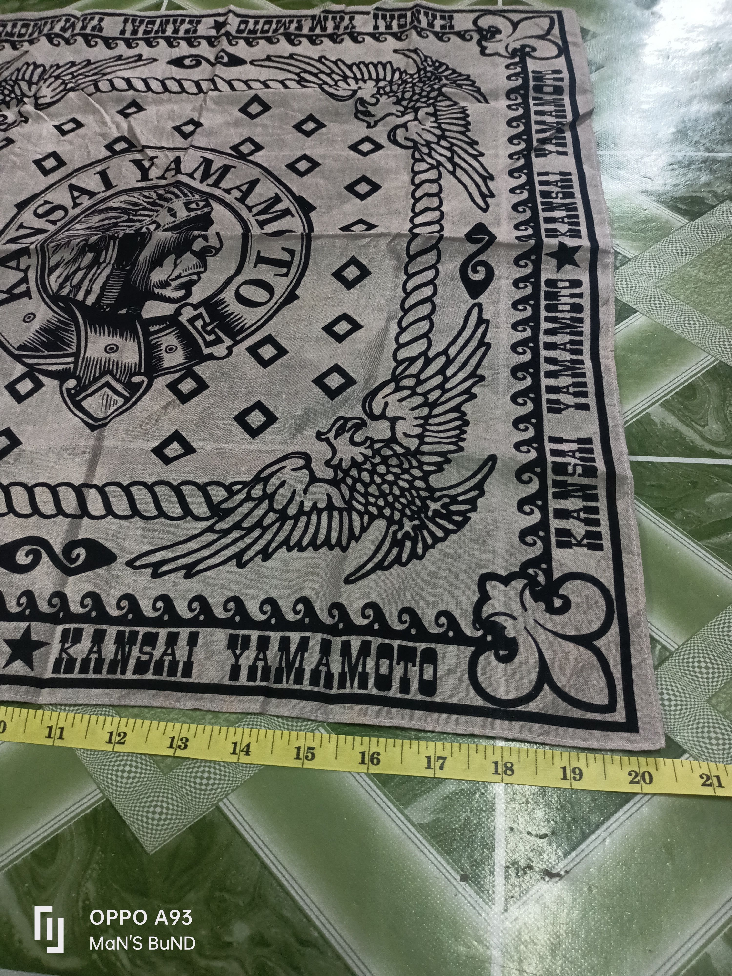 Kansai Yamamoto × Vintage Vintage Kansai Yamamoto Handkerchief Size ONE SIZE - 6 Thumbnail