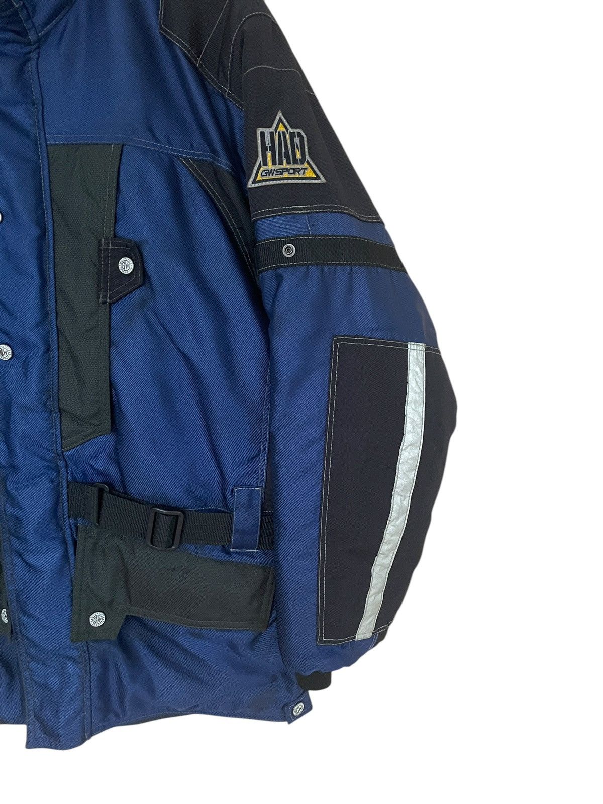 Vintage Vintage Brand Gw Sport Goldwin Motorcycle Jacket 1990s Size US M / EU 48-50 / 2 - 5 Thumbnail
