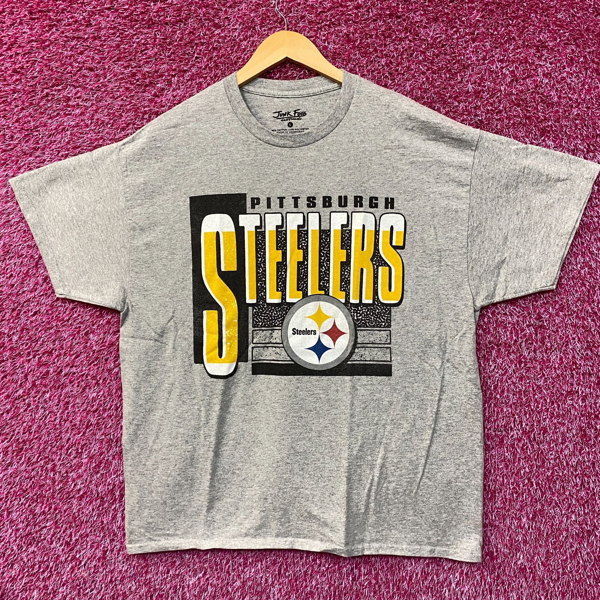 Junk Food NFL Franchise AFC North Pittsburgh Steelers Tshirt size Larg Size US L / EU 52-54 / 3 - 1 Thumbnail