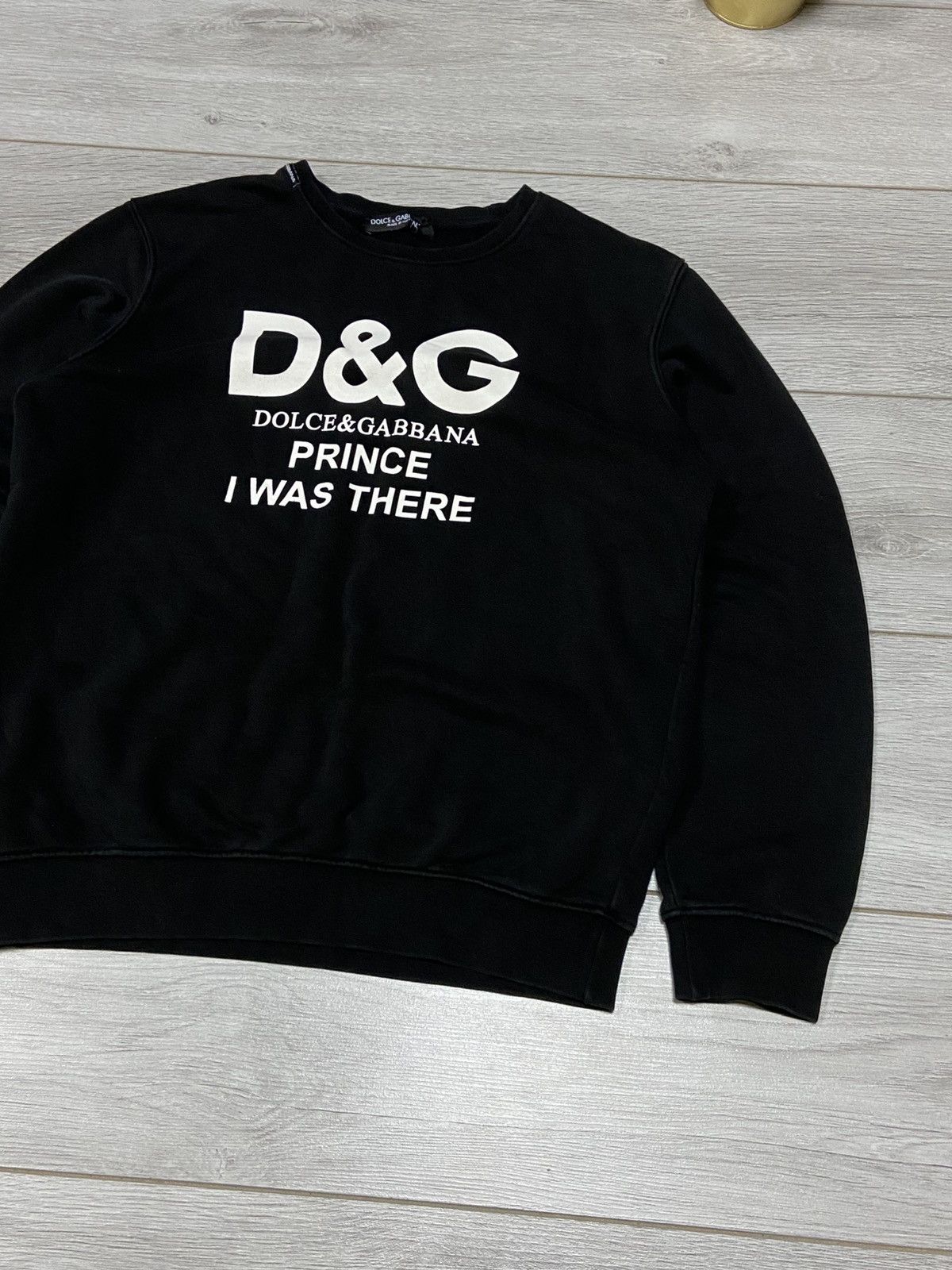 Dolce & Gabbana Sweatshirt Dolce & Gabbana Prince I Was There Size US S / EU 44-46 / 1 - 2 Thumbnail