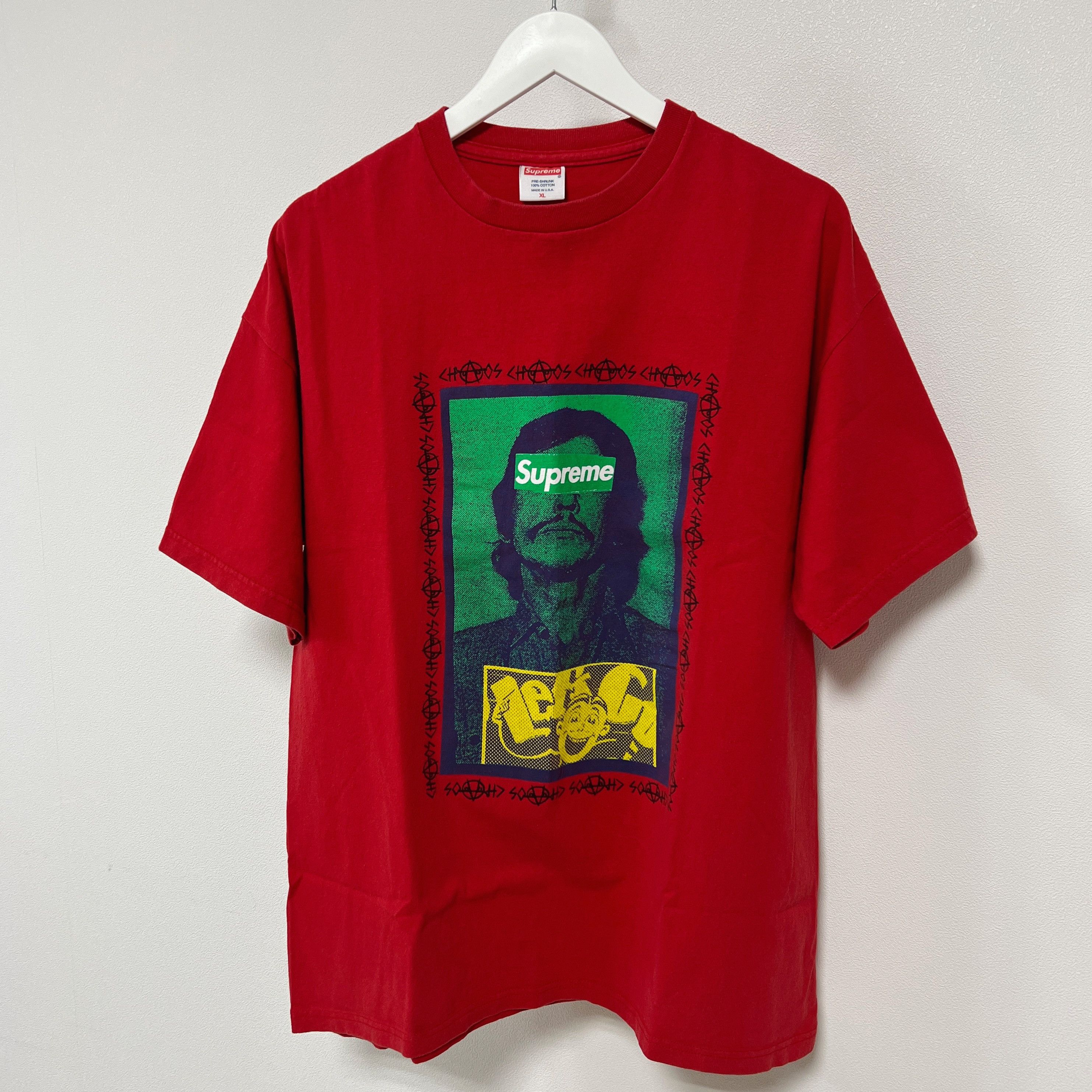 Supreme Supreme 08AW Charles Bronson Tee Red Size US XL / EU 56 / 4 - 2 Thumbnail