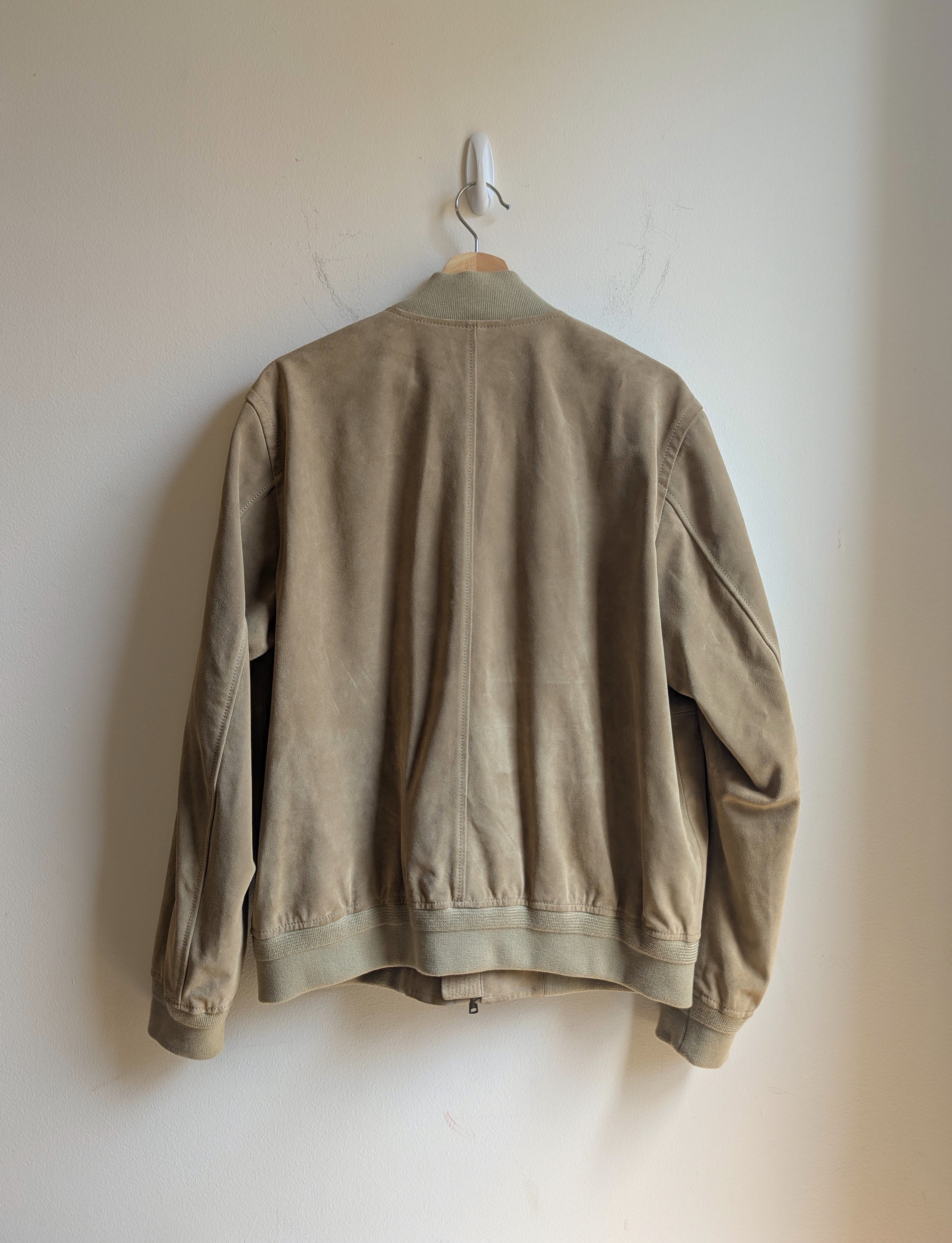 Todd Snyder Italian Suede Bomber Jacket Size US M / EU 48-50 / 2 - 7 Thumbnail