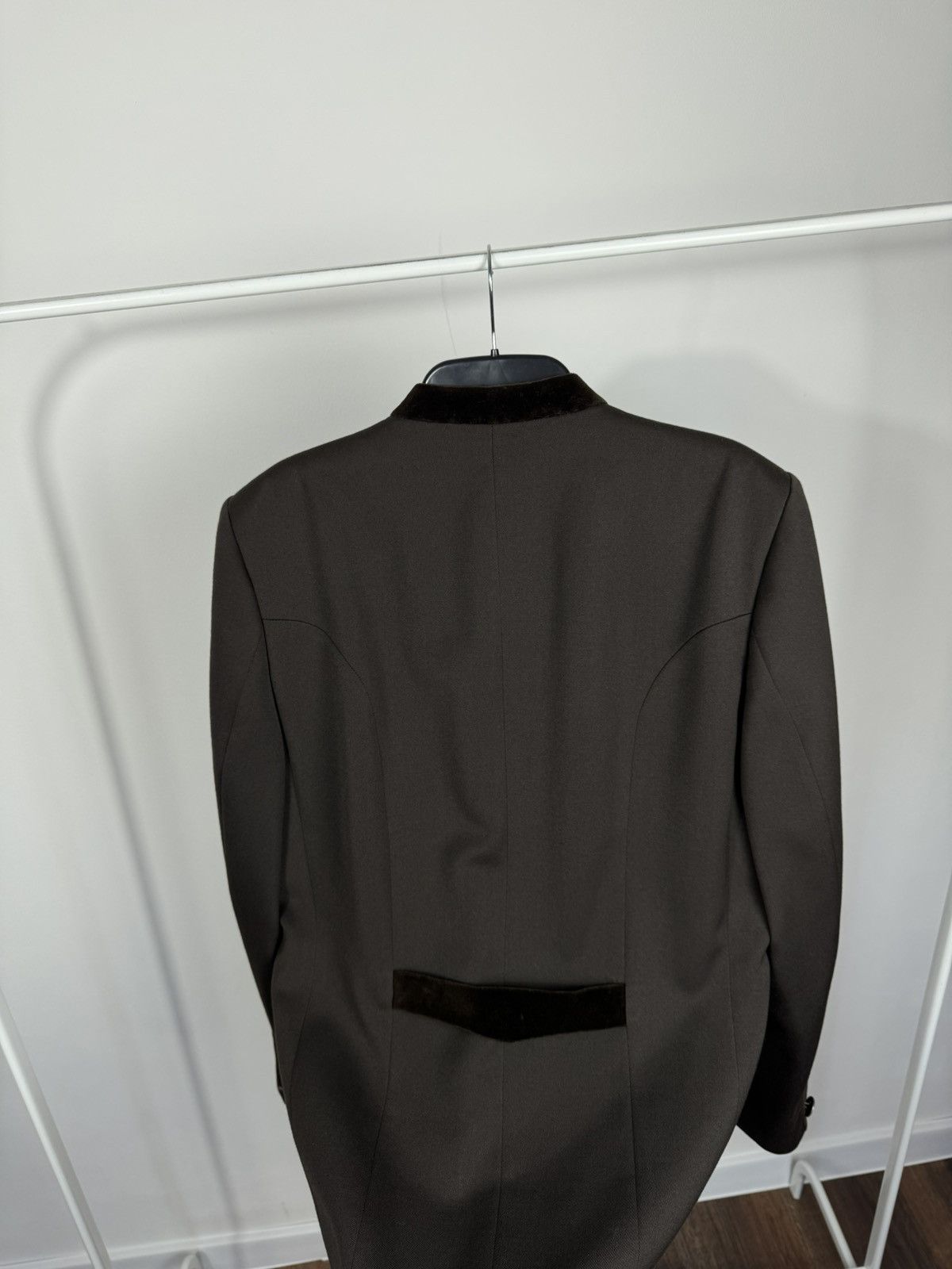 Other Vintage Austrian Wool Double Breasted Velvet Trim Blazer Size US M / EU 48-50 / 2 - 14 Thumbnail