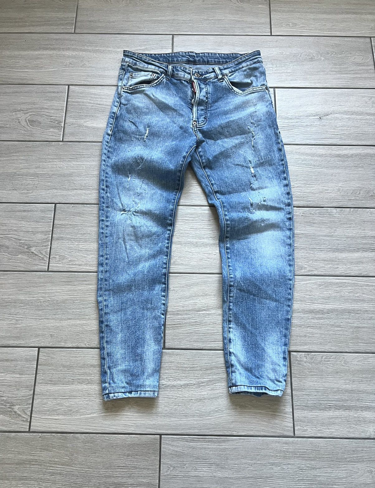 Dsquared2 Dsquared2 Jeans Men 48 Distressed Avant Garde Denim Size US 32 / EU 48 - 2 Thumbnail