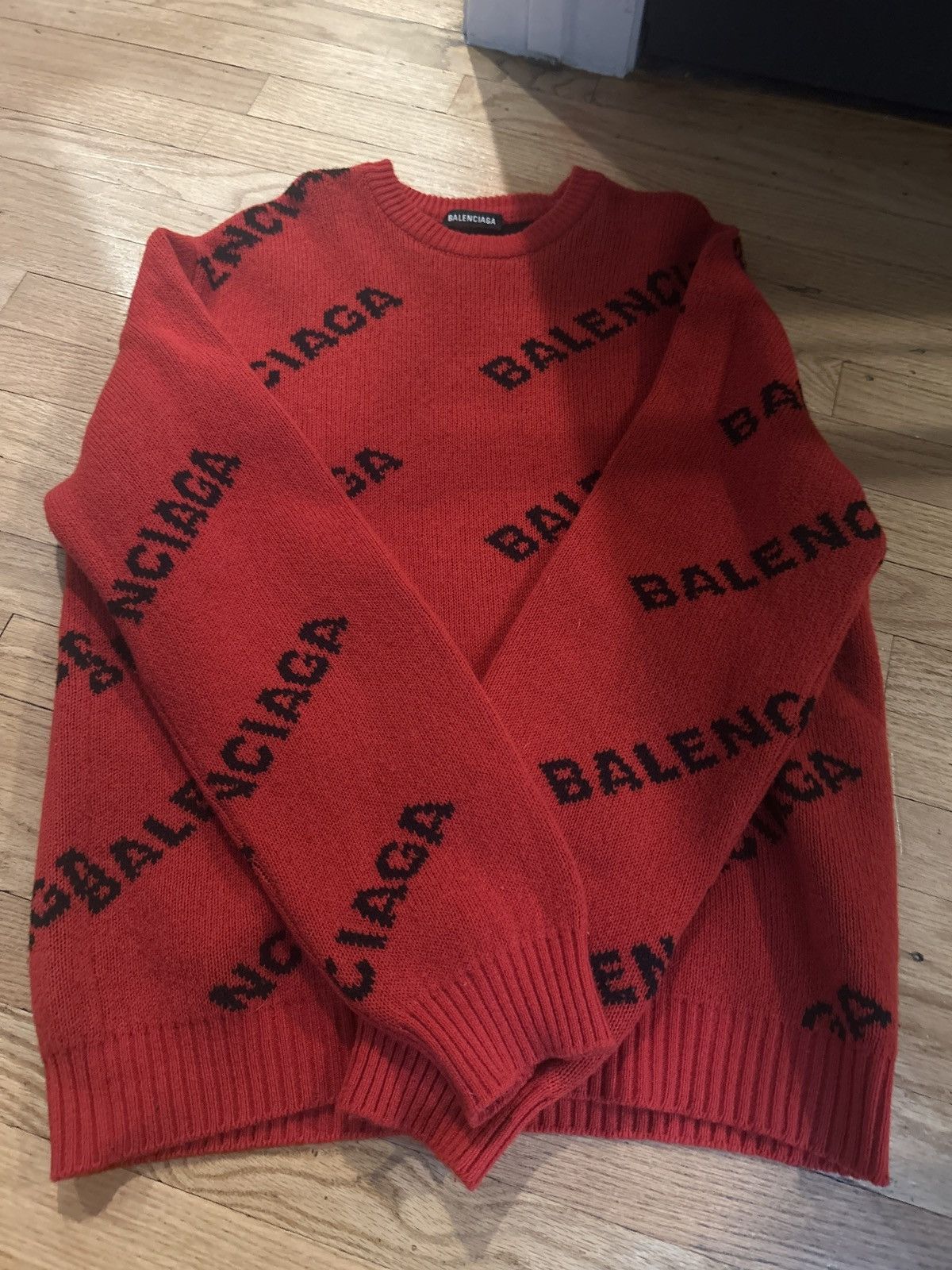 Balenciaga Balenciaga knit sweater Size US L / EU 52-54 / 3 - 4 Thumbnail