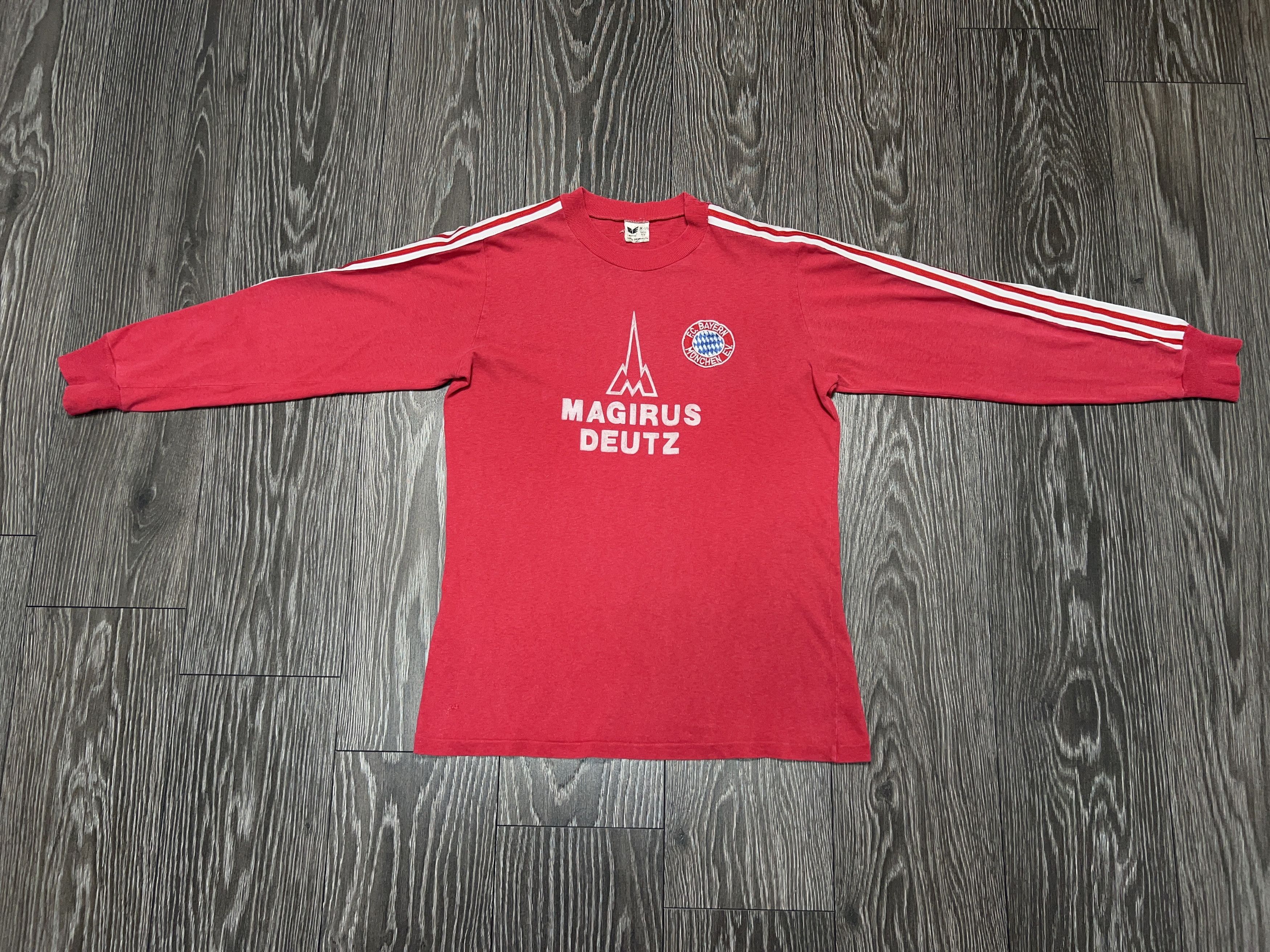 Erima Vintage Bayern Munchen Football Soccer Jersey Long Sleeve Size US M / EU 48-50 / 2 - 5 Thumbnail