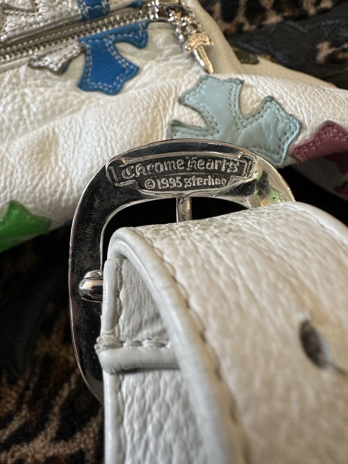 Chrome Hearts CHROME HEARTS MUTLI PATCH SNAT BAG Size ONE SIZE - 5 Thumbnail