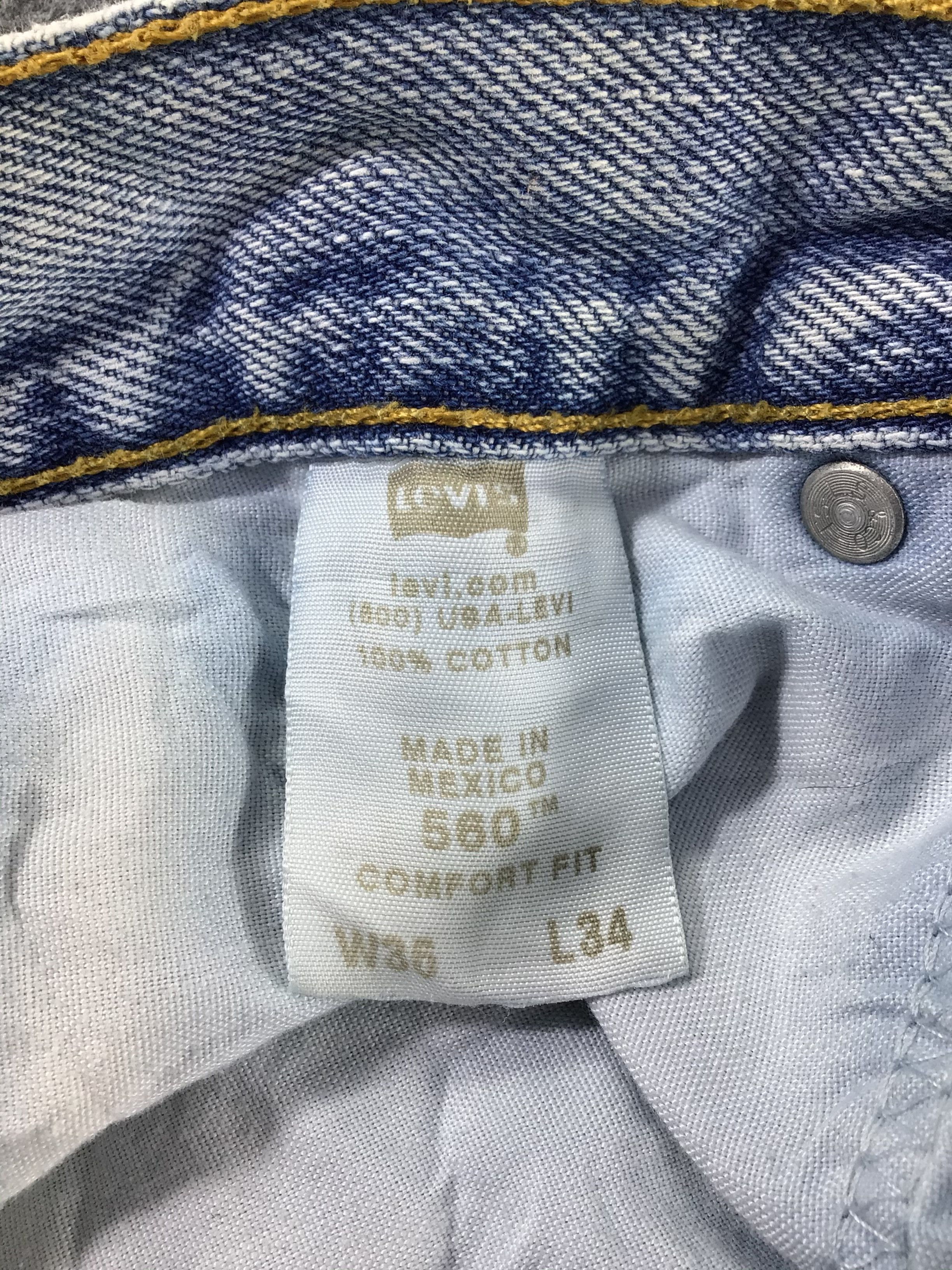 Levi's × Vintage Vintage Levis 560 Baggy Jeans-JM511 Size US 36 / EU 52 - 10 Thumbnail