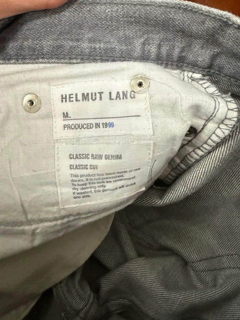 Helmut Lang HELMUT LANG Gray straight jeans Size US 27 - 7 Thumbnail