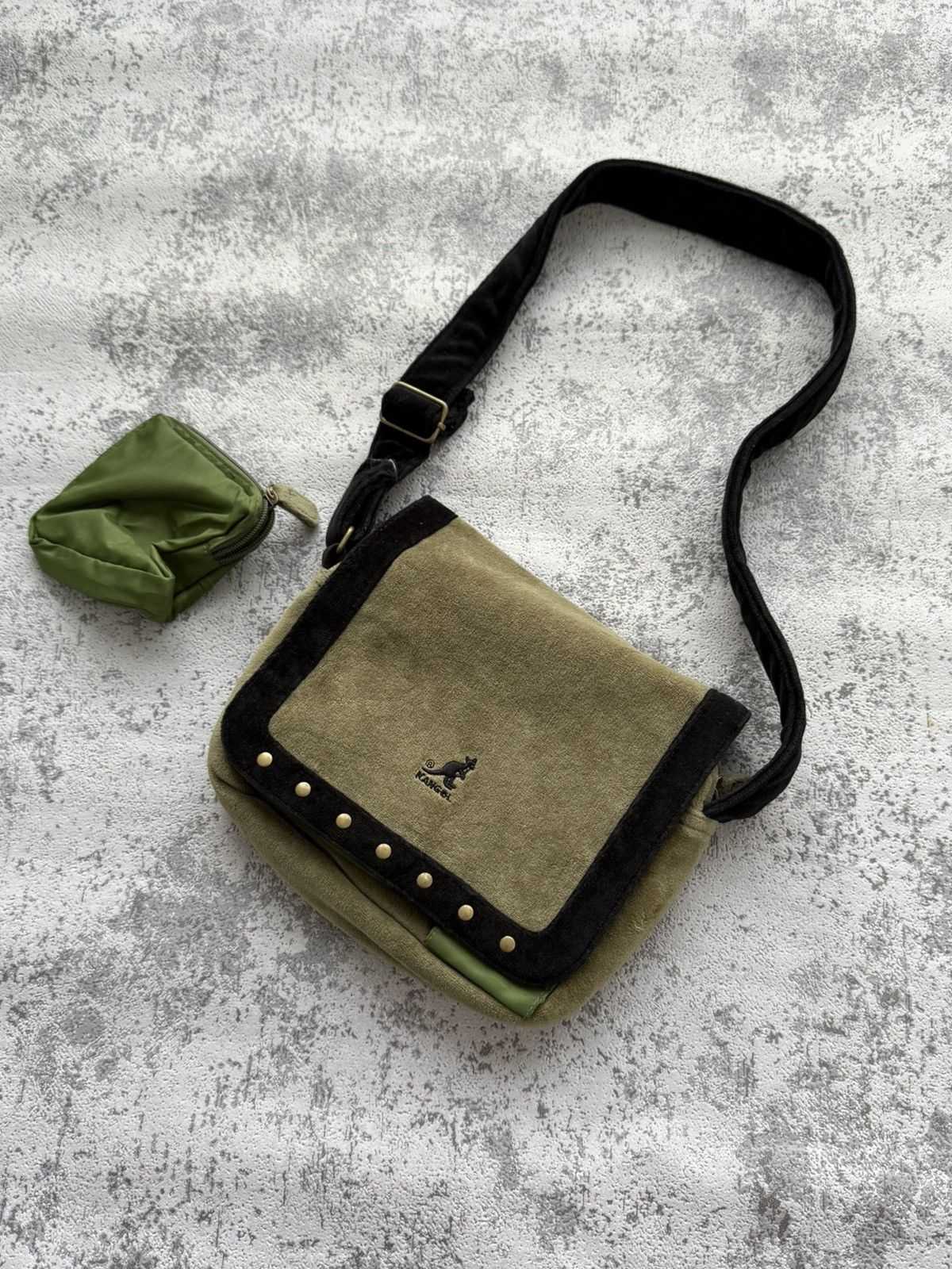 Kangol Kangol Y2K Messenger Bag Size ONE SIZE - 2 Thumbnail