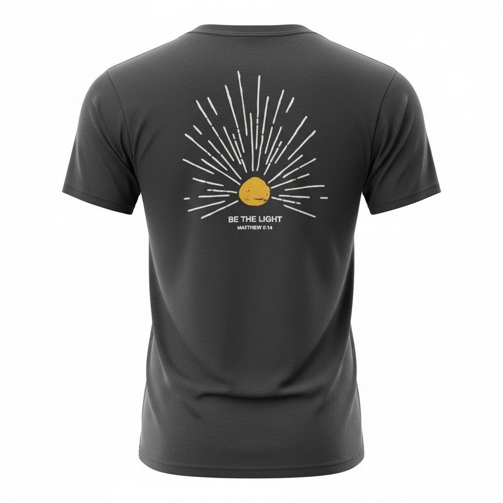 Shein Shein “Be The Light” T Shirt Women’s XL Short Sleeve Size XL / US 12-14 / IT 48-50 - 2 Thumbnail