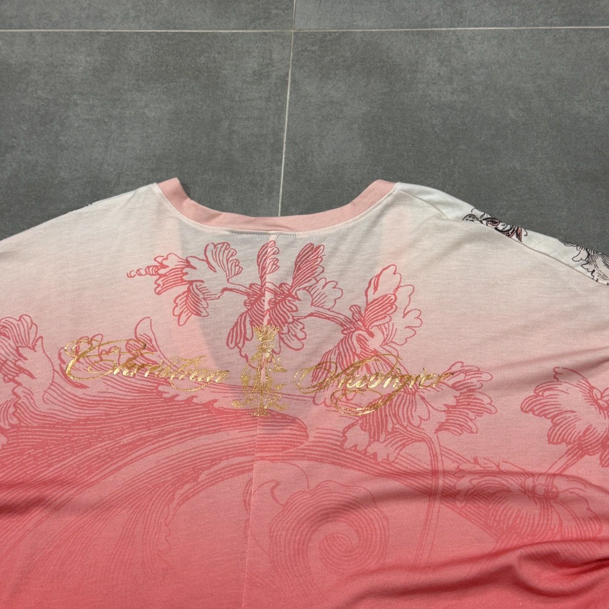 Christian Audigier × Ed Hardy Christian Audigier Y2K Avant Garde Asymmetrical Women Tonic Size M / US 6-8 / IT 42-44 - 14 Thumbnail