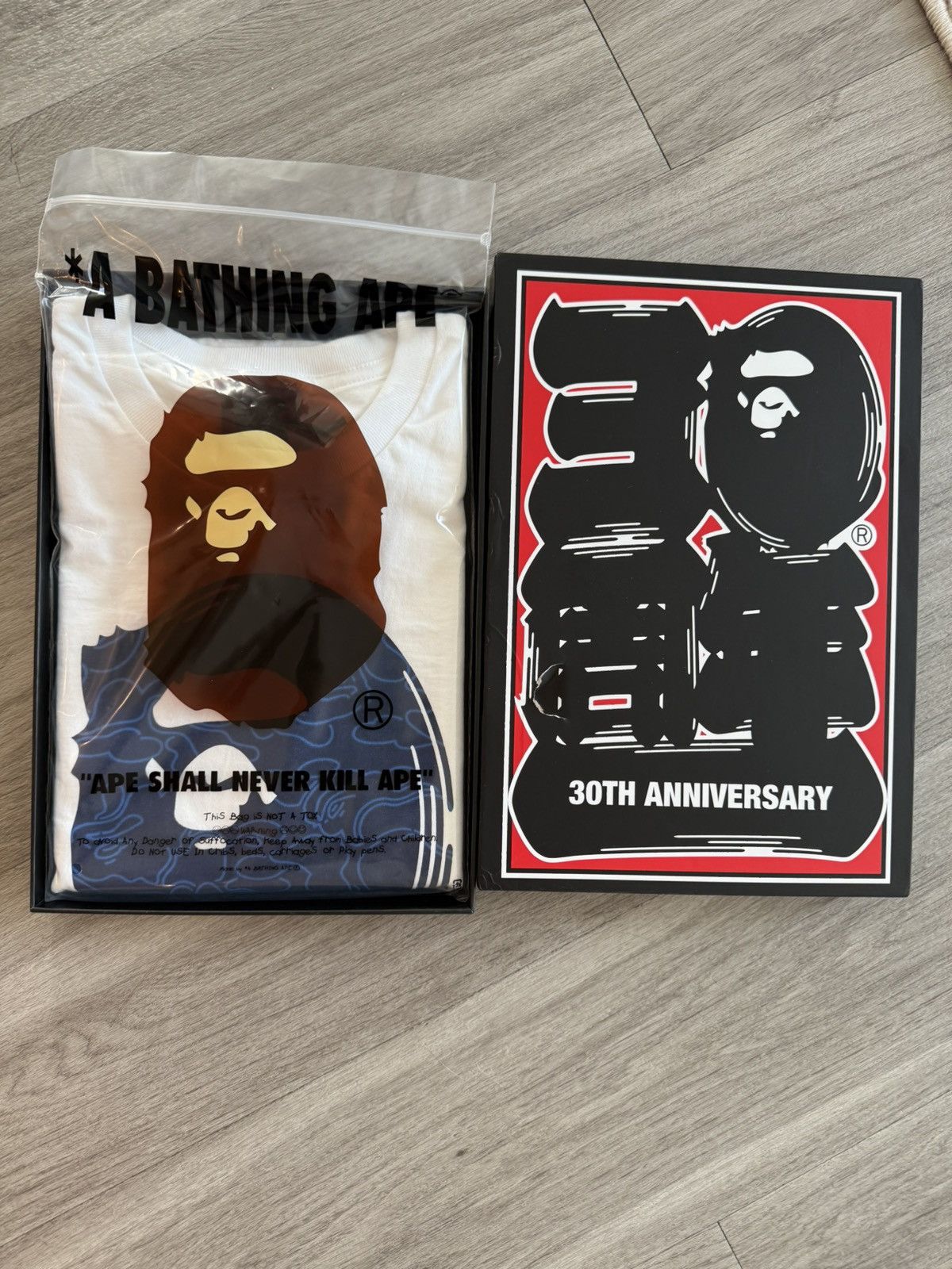 Bape Bape ape head tee Size US S / EU 44-46 / 1 - 2 Thumbnail