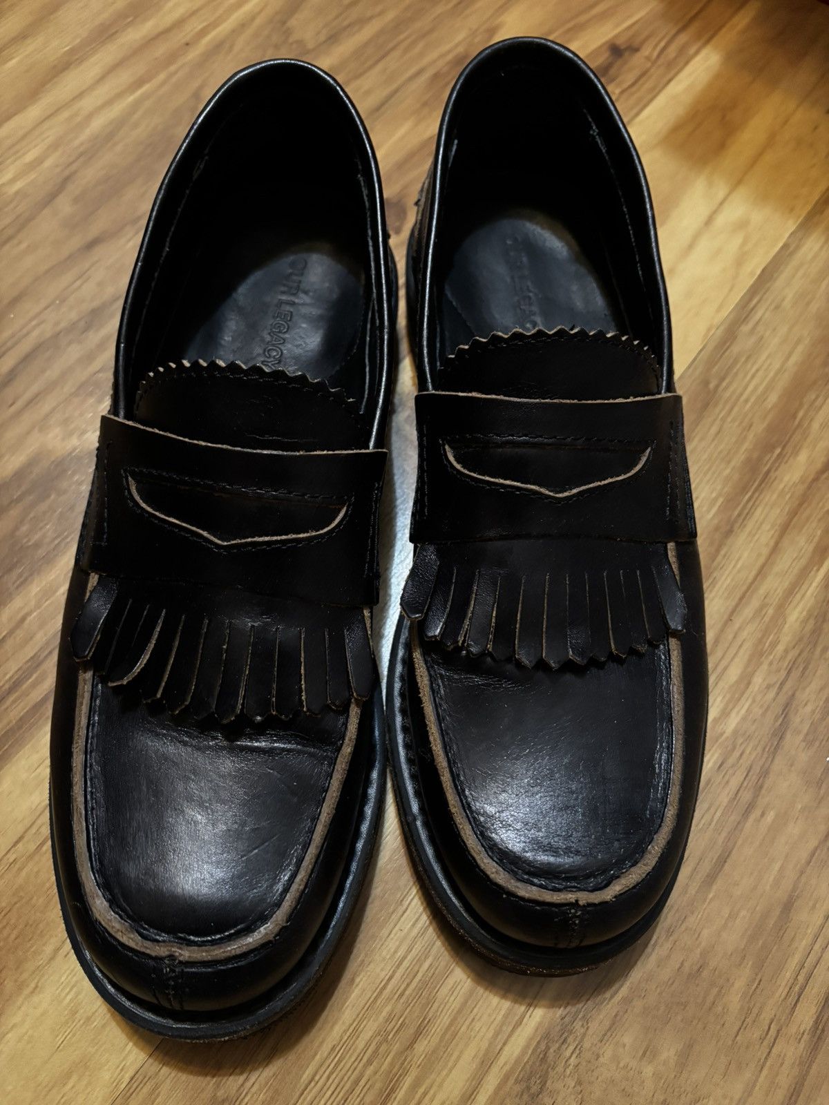 Our Legacy Our Legacy Fringed Loafer Brown Size US 11 / EU 44 - 8 Thumbnail