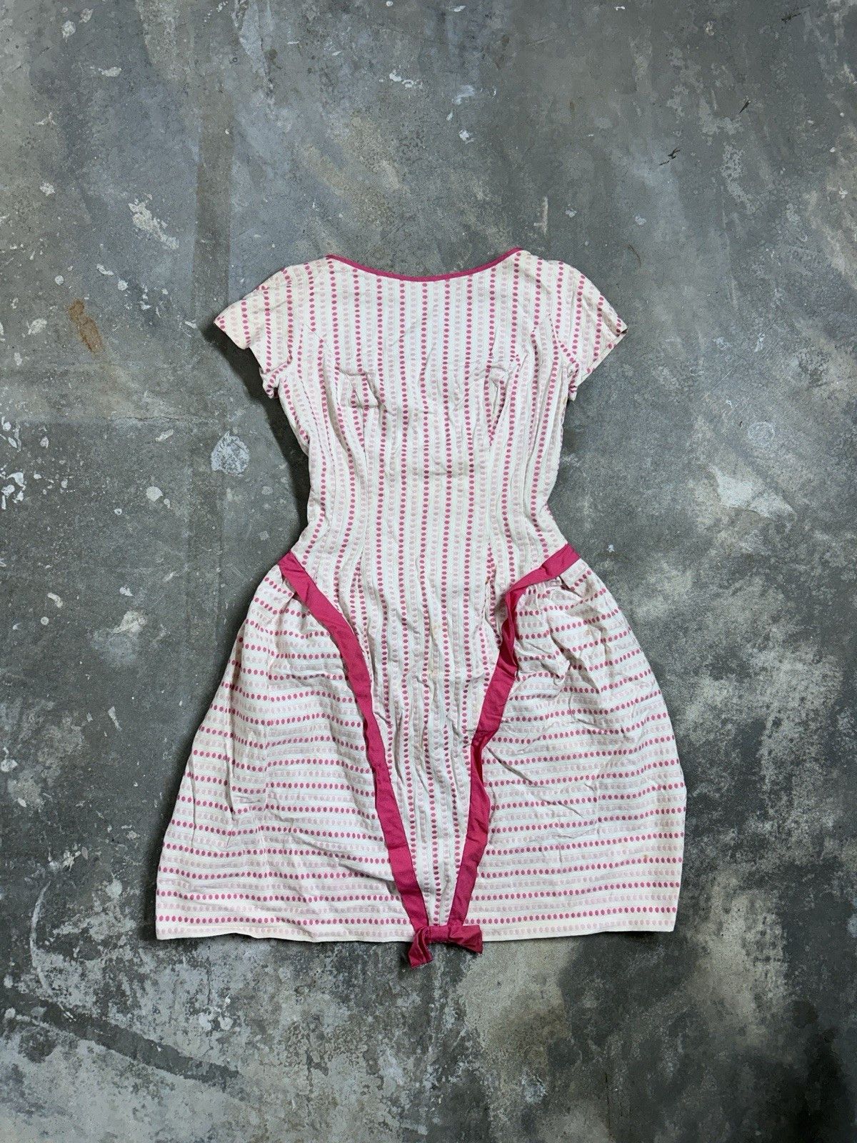 Other Vintage 50’s Pat Premo California Dot Cotton Dress Size 10 Size L / US 10 / IT 46 - 1 Thumbnail