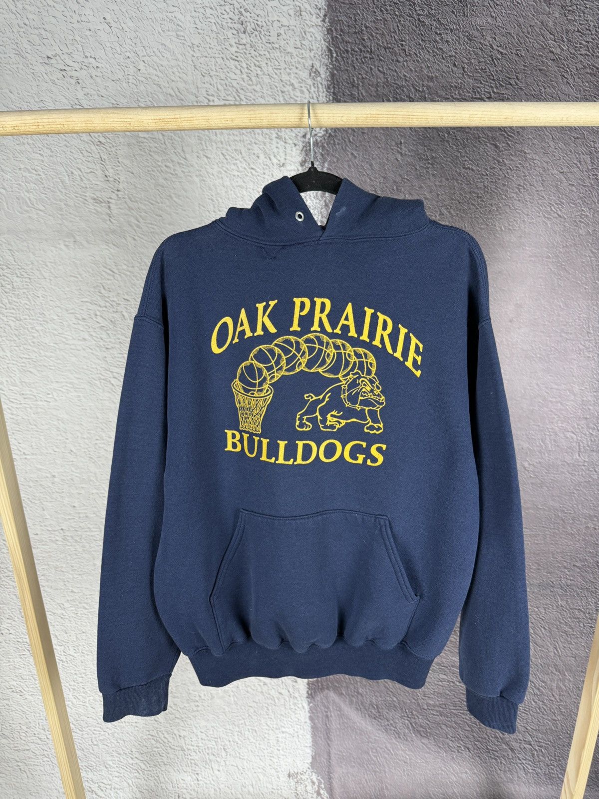 Jerzees × Vintage Jerzees vintage y2k Oak Prairie Bulldogs big logo hoodie Size US M / EU 48-50 / 2 - 1 Thumbnail