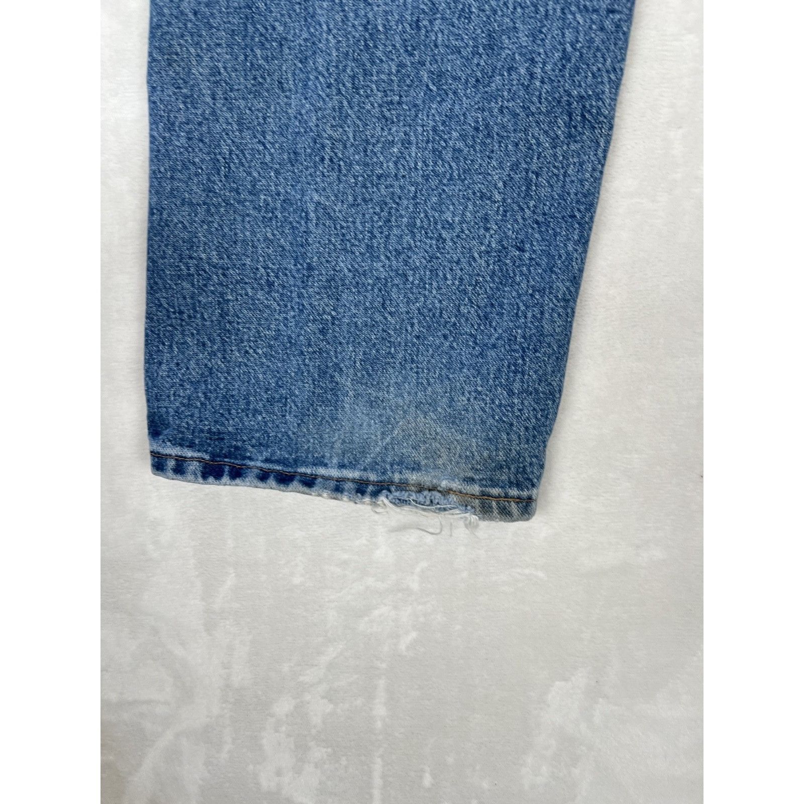 Wrangler Wrangler MWZ Slim Fit Cowboy Blue Denim Jeans Men's Size 36x Size US 36 / EU 52 - 7 Thumbnail