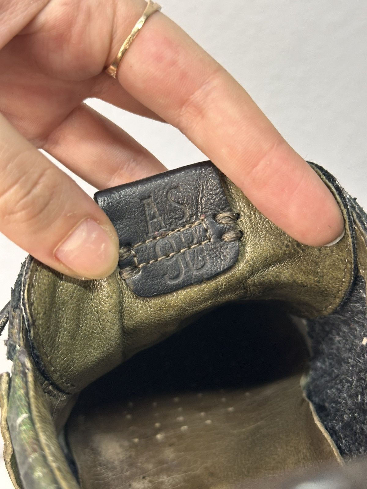 Other Vintage Leather Shoes AS 98 Western Avantgarde Italy Guidi Size US 8 / IT 38 - 11 Thumbnail