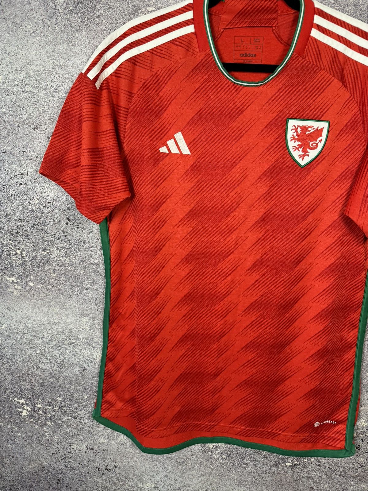 Adidas Wales National Team 2022 Adidas Soccer Jersey Large Size US L / EU 52-54 / 3 - 4 Thumbnail