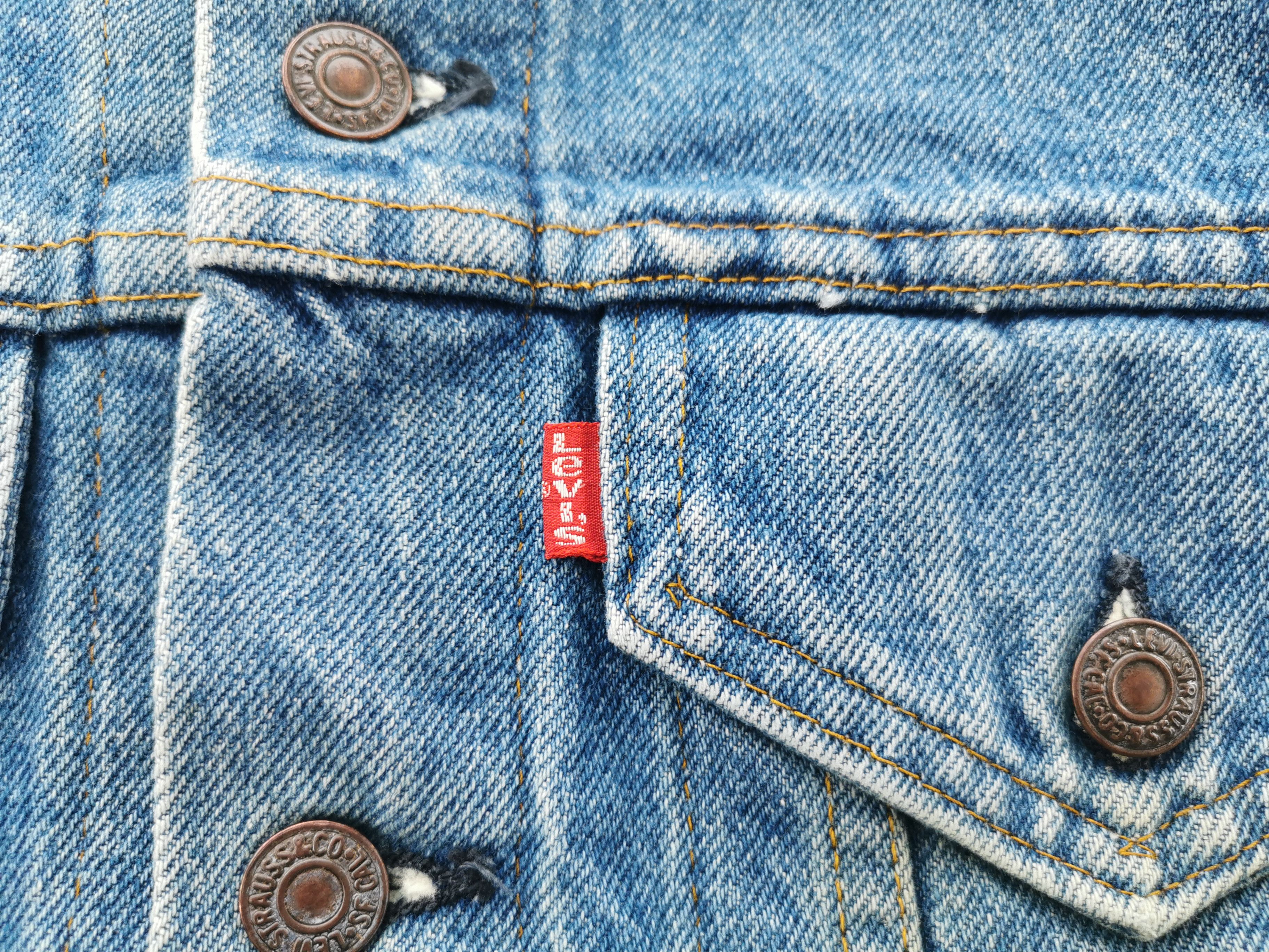 Levi's Distressed Vintage 80's Levis 70505-0817 Denim Jacket Size US S / EU 44-46 / 1 - 4 Thumbnail