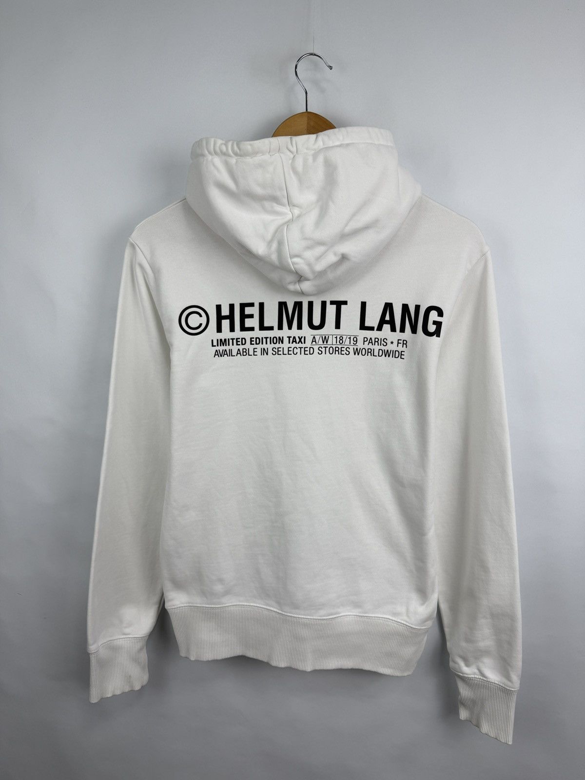 Helmut Lang 🇺🇸 Y2K Helmut Lang Limited Edition Taxi Hoodie AW18/19 Paris Size US S / EU 44-46 / 1 - 12 Thumbnail