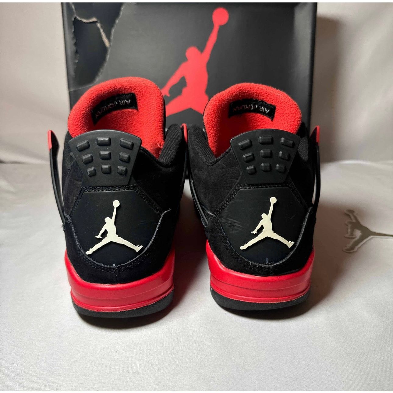 Jordan Brand × Nike Size 6 - Nike Air Jordan 4 Retro GS Red Thunder Men's Shoes Size US 6 / EU 39 - 5 Thumbnail