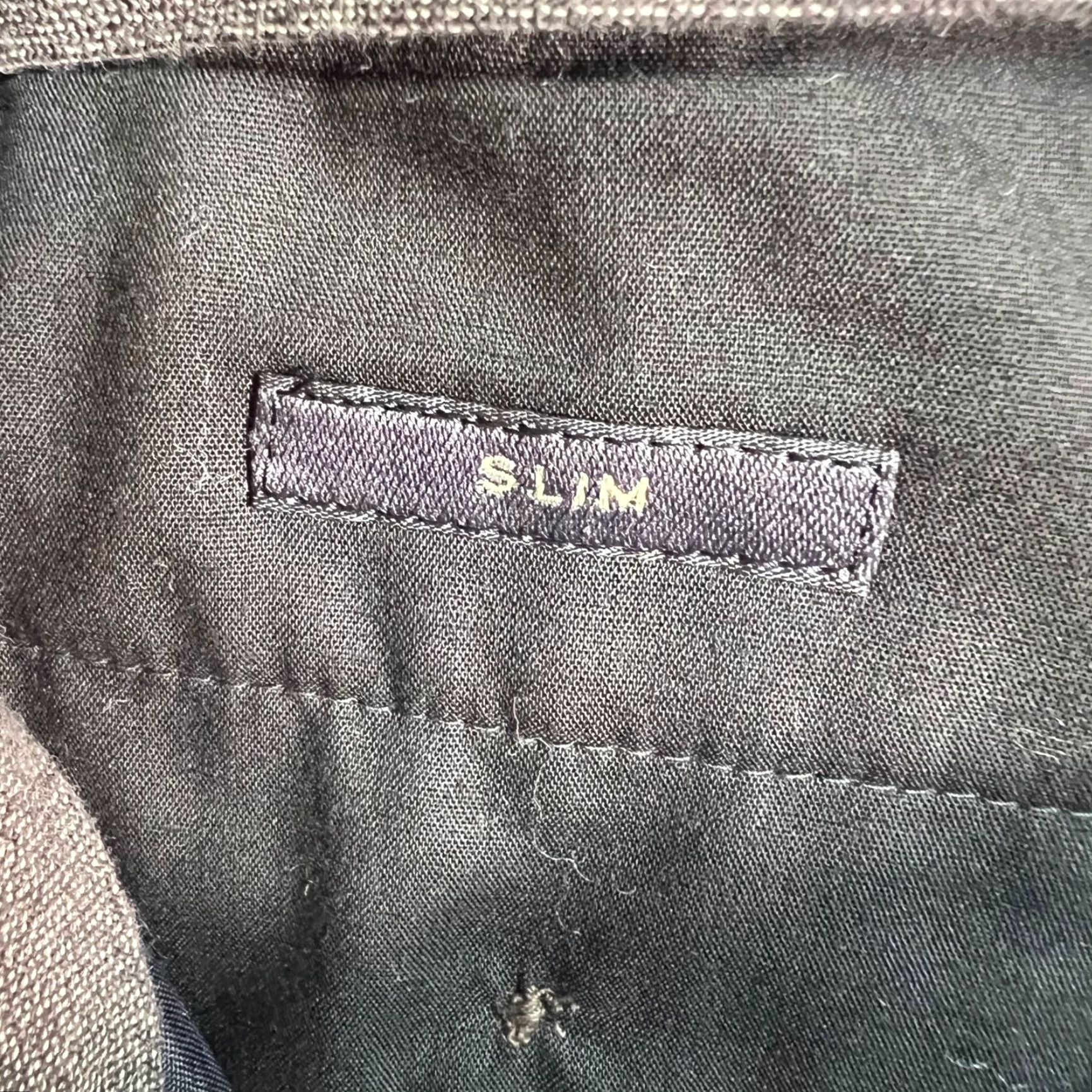 J.Crew J. Crew Pants Bowery Slim Fit Wool Dress Navy Blue 29 x 32 Mens Size US 29 - 5 Thumbnail