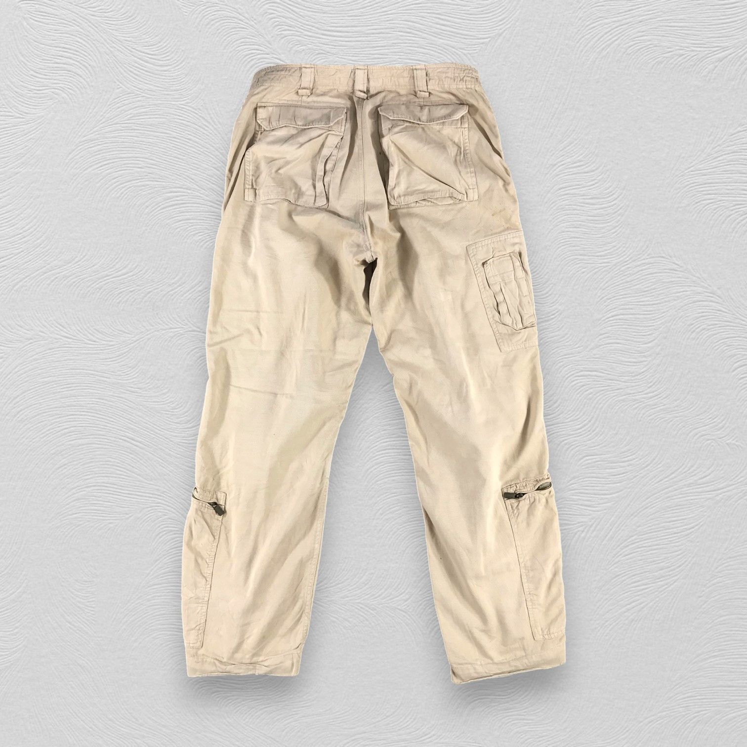 Rusty Rusty Cargo Pants Multi Pocket Tactical Trousers Size US 32 / EU 48 - 2 Thumbnail