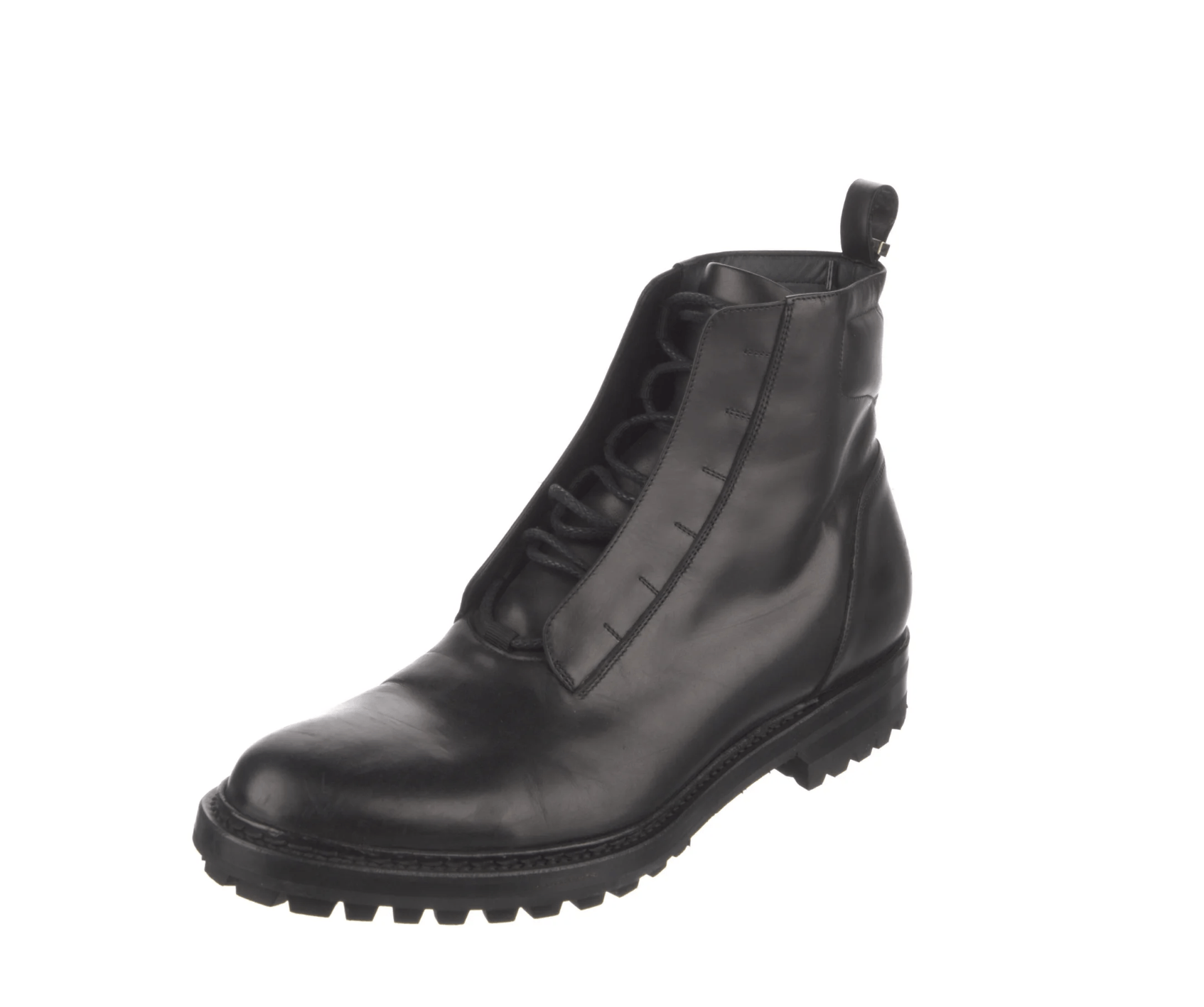 Christian Dior Monsieur × Dior Christian Dior Vintage Leather Combat Boots Size US 12 / IT 42 - 2 Thumbnail